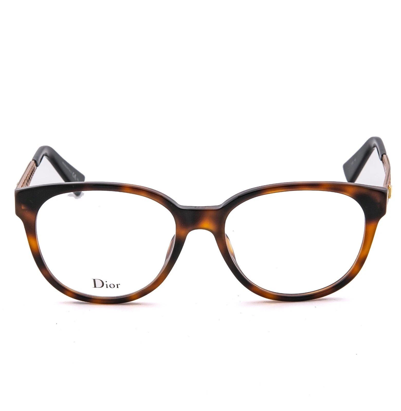 Christian Dior Monsieur CHRISTIAN DIOR DIORAMA Gold Brown DIORAMAO2 Optical Size ONE SIZE - 6 Thumbnail