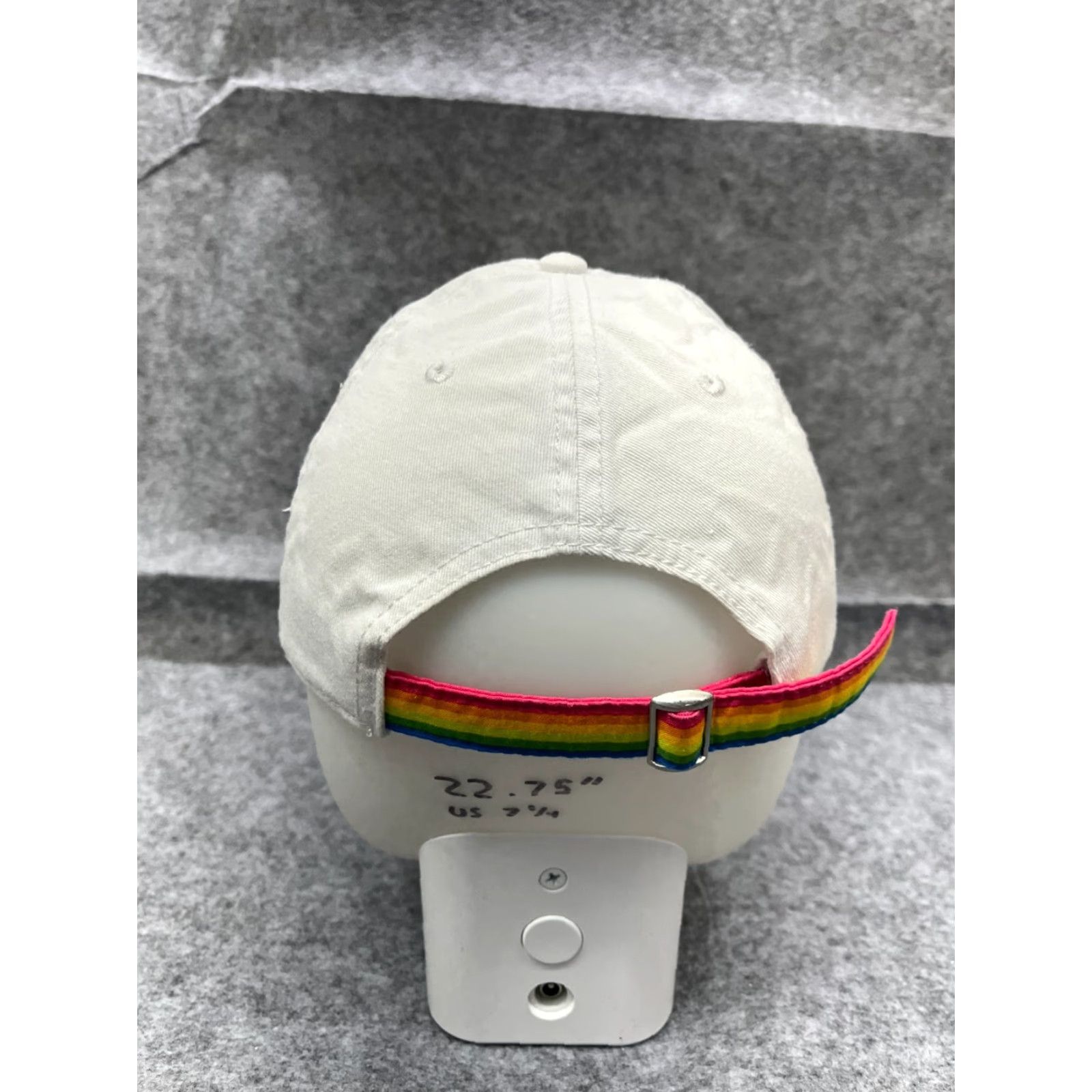 Polaroid Polaroid Hat Cap Strap Back Adult One Size White 100% Cotton Camera Engine Made Size ONE SIZE - 6 Thumbnail