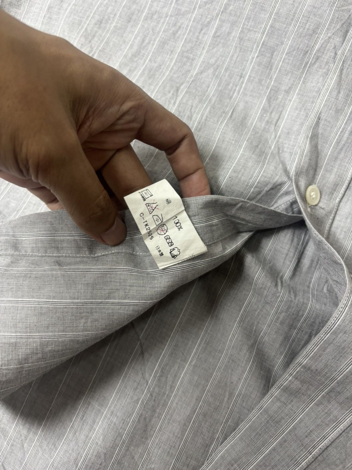 Issey Miyake ISSEY MIYAKE DESIGN STUDIO SHIRT Size US L / EU 52-54 / 3 - 4 Thumbnail