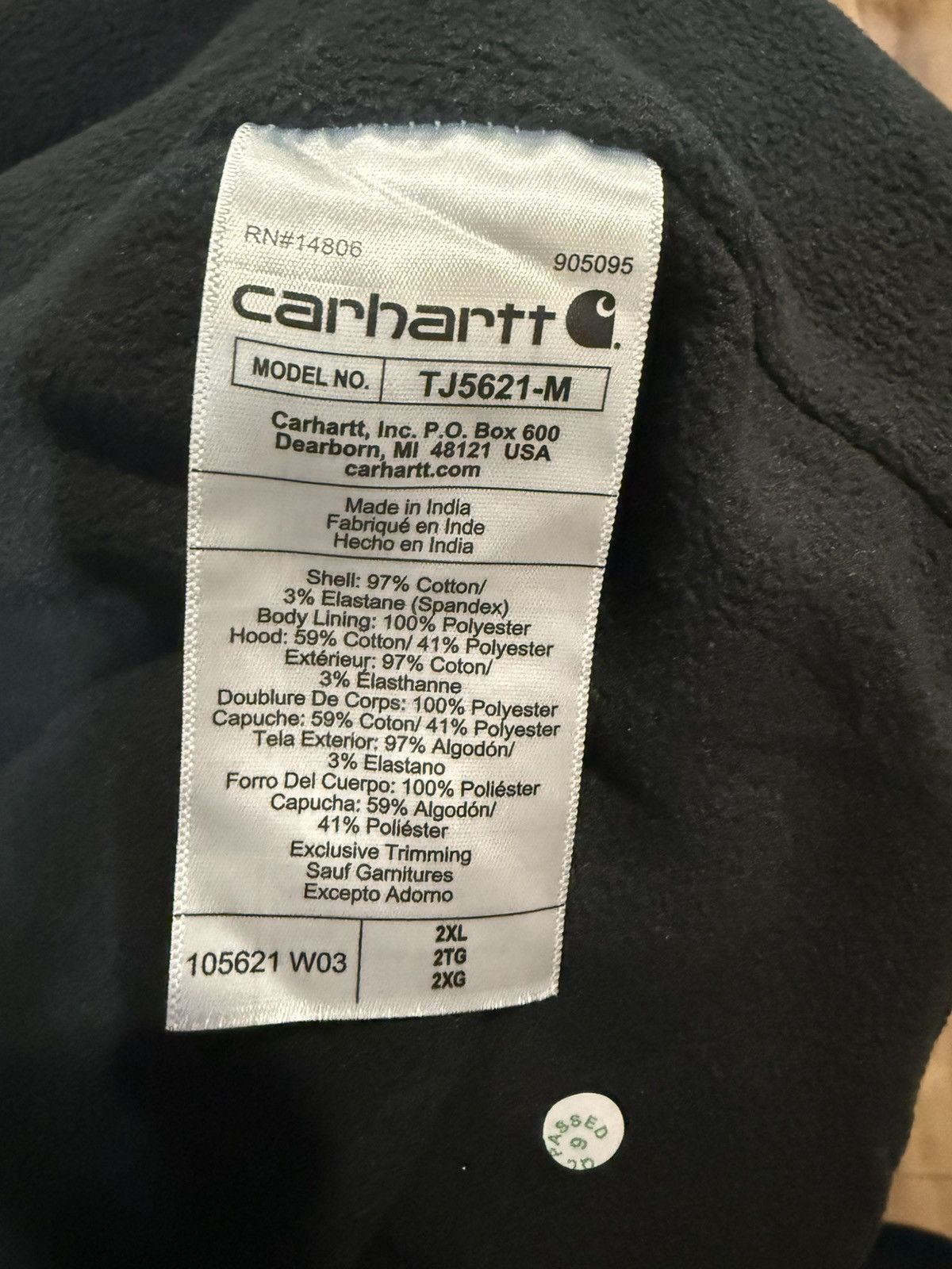 Carhartt Carhartt jacket Size US XXL / EU 58 / 5 - 5 Thumbnail