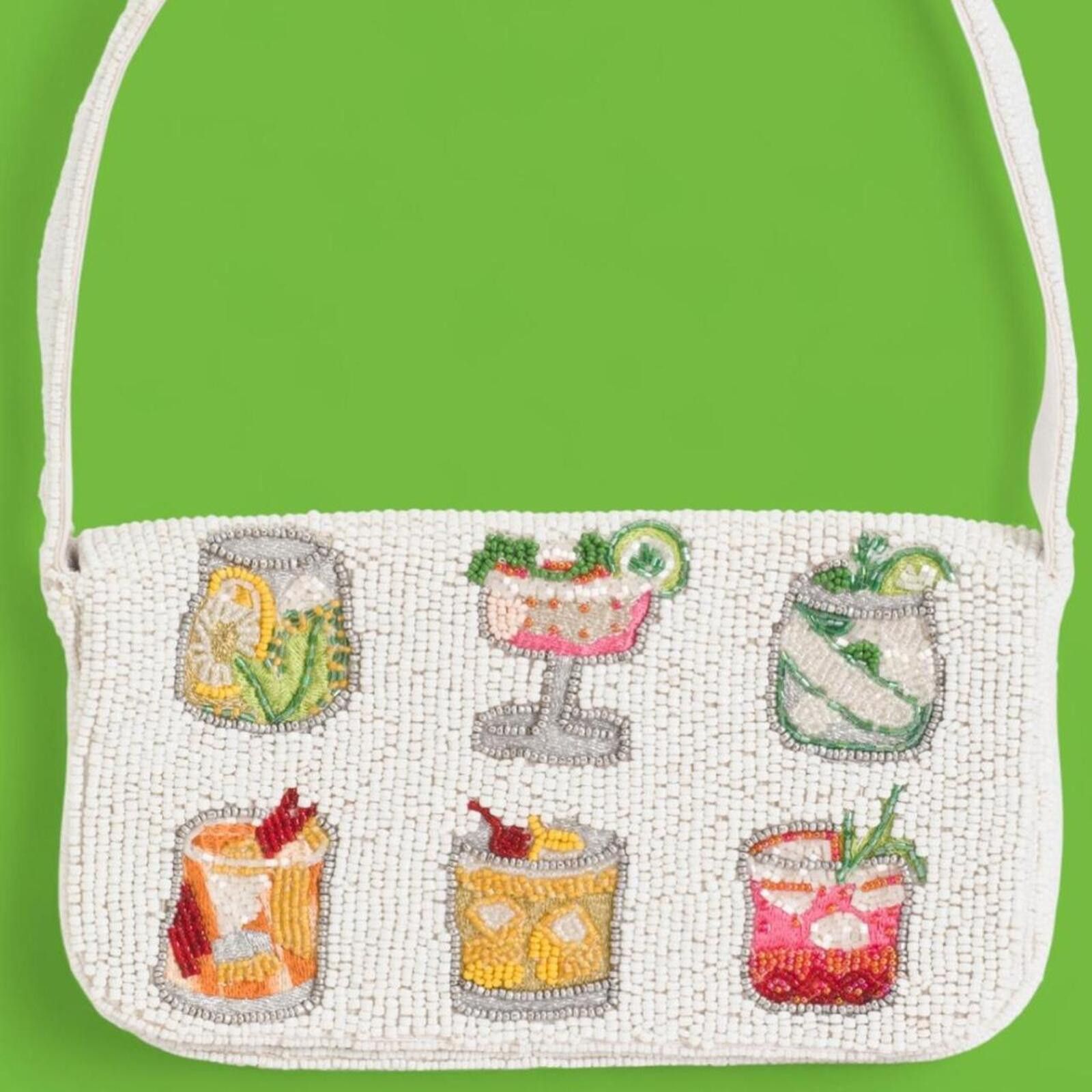 Marsell NWT Tiktok Viral Cocktail Tropical Beaded Bag Size ONE SIZE - 1 Thumbnail