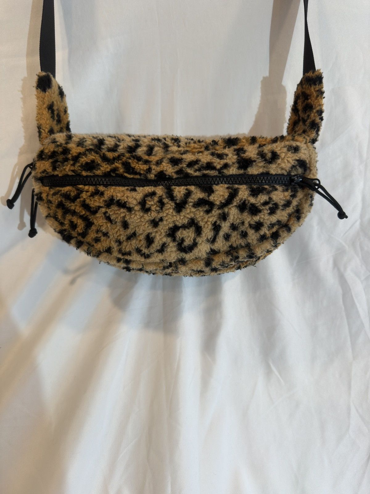Supreme Supreme Leopard Fleece Waist Bag Size ONE SIZE - 2 Thumbnail
