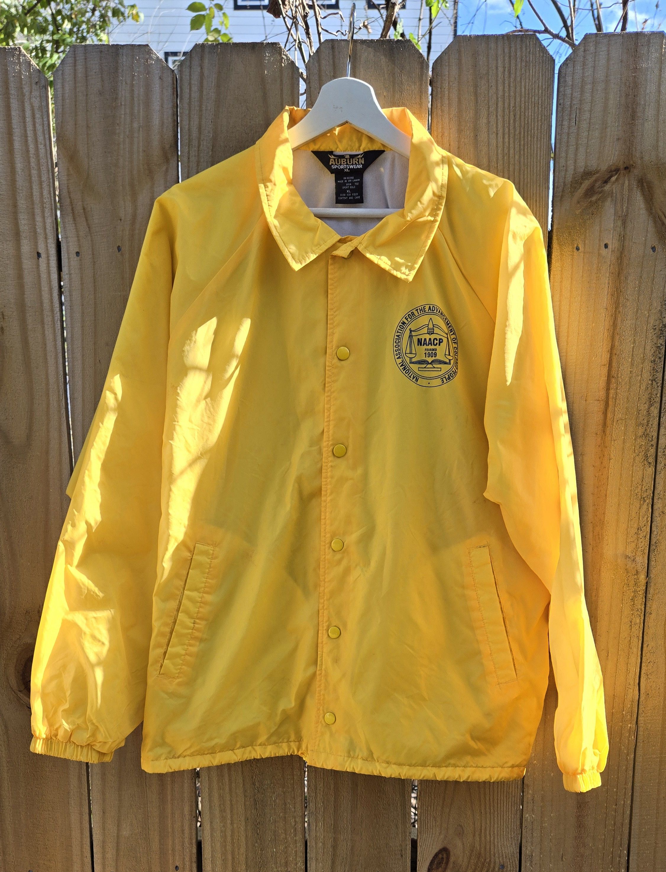 Vintage Vintage 90s NAACP jacket Size US XL / EU 56 / 4 - 2 Thumbnail