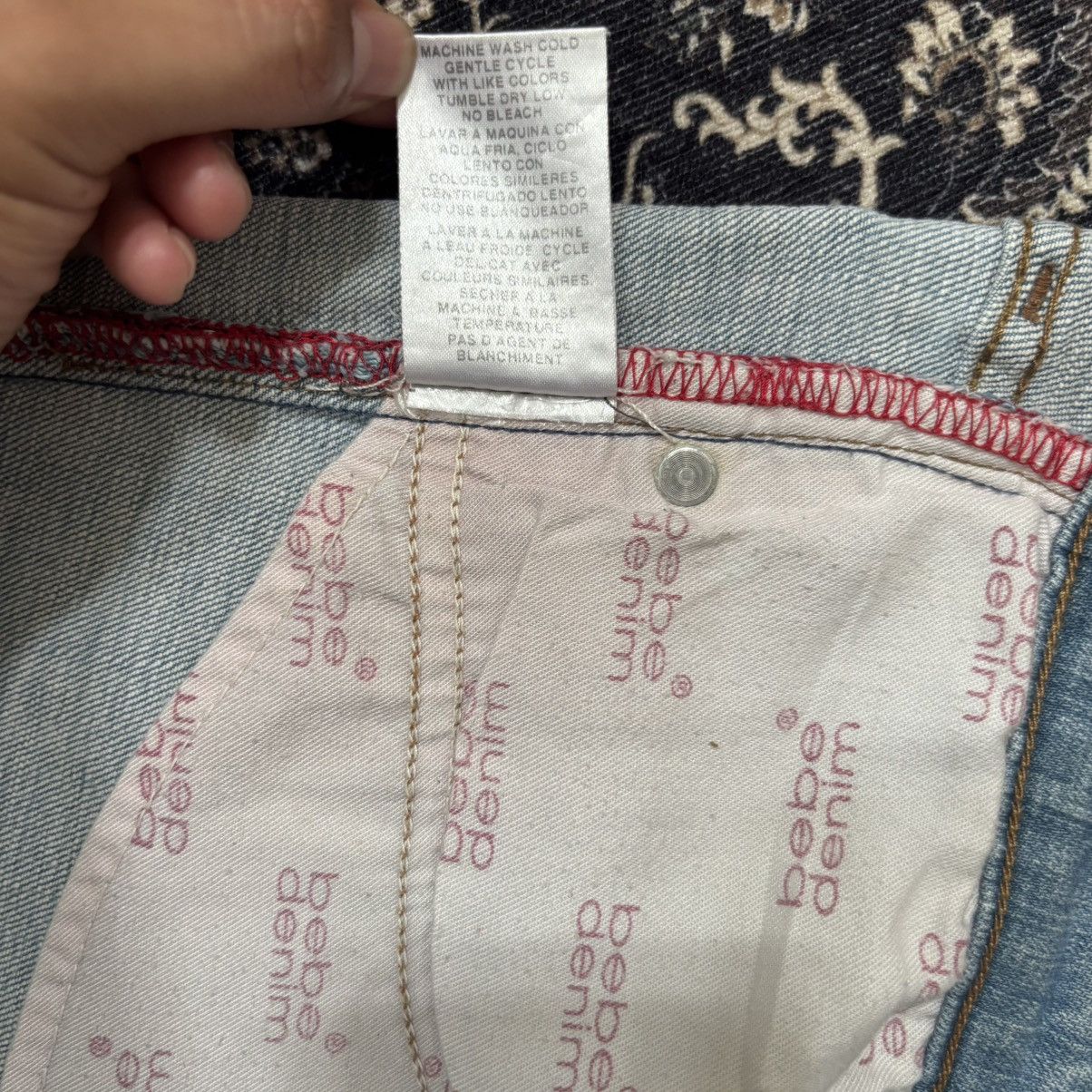 Bebe Bebe Made In Usa Blue Jeans Size 28" / US 6 / IT 42 - 10 Thumbnail