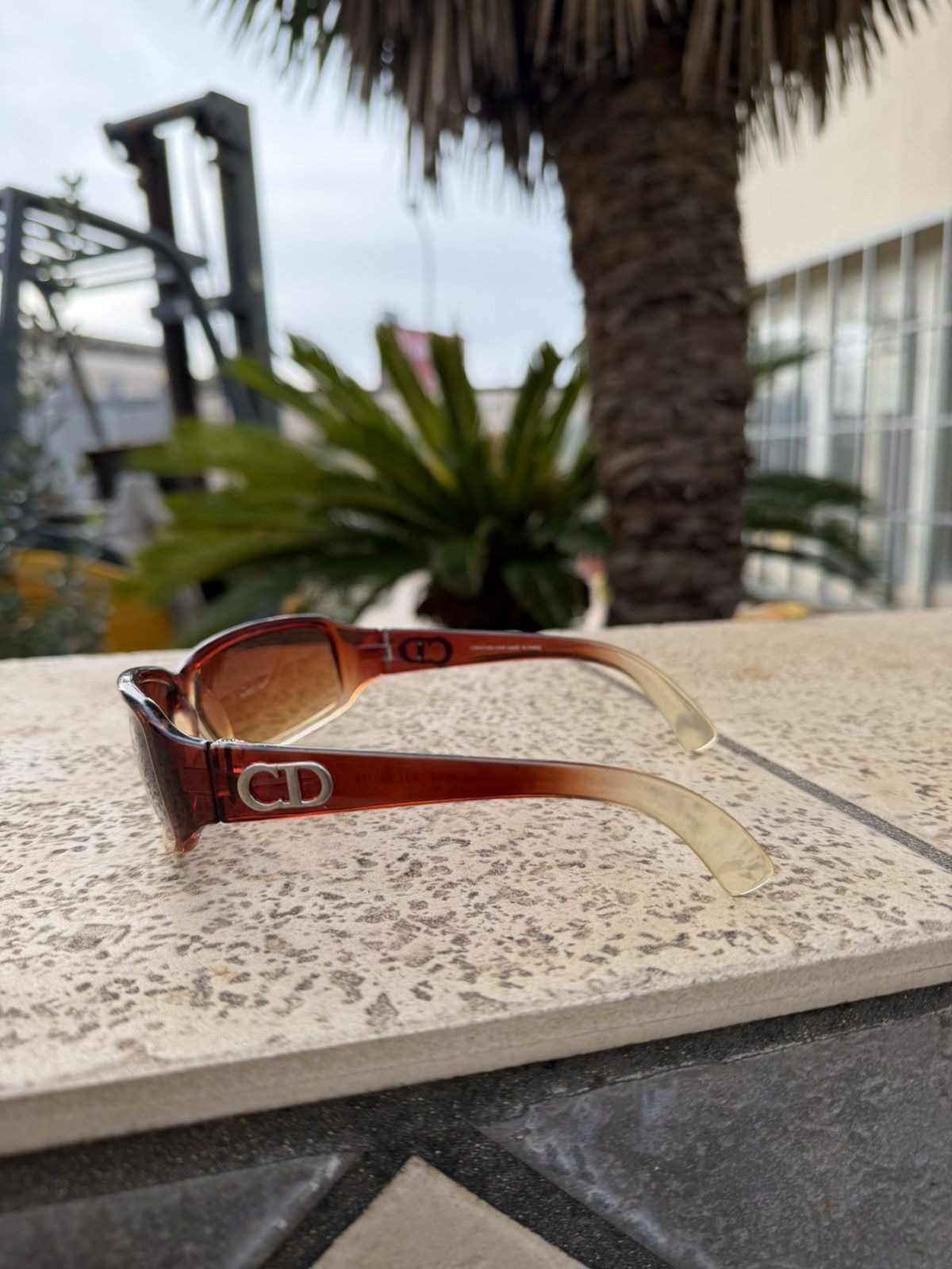 Christian Dior Monsieur Christian Dior Sunglasses 3103 Vintage Brown Size ONE SIZE - 3 Thumbnail