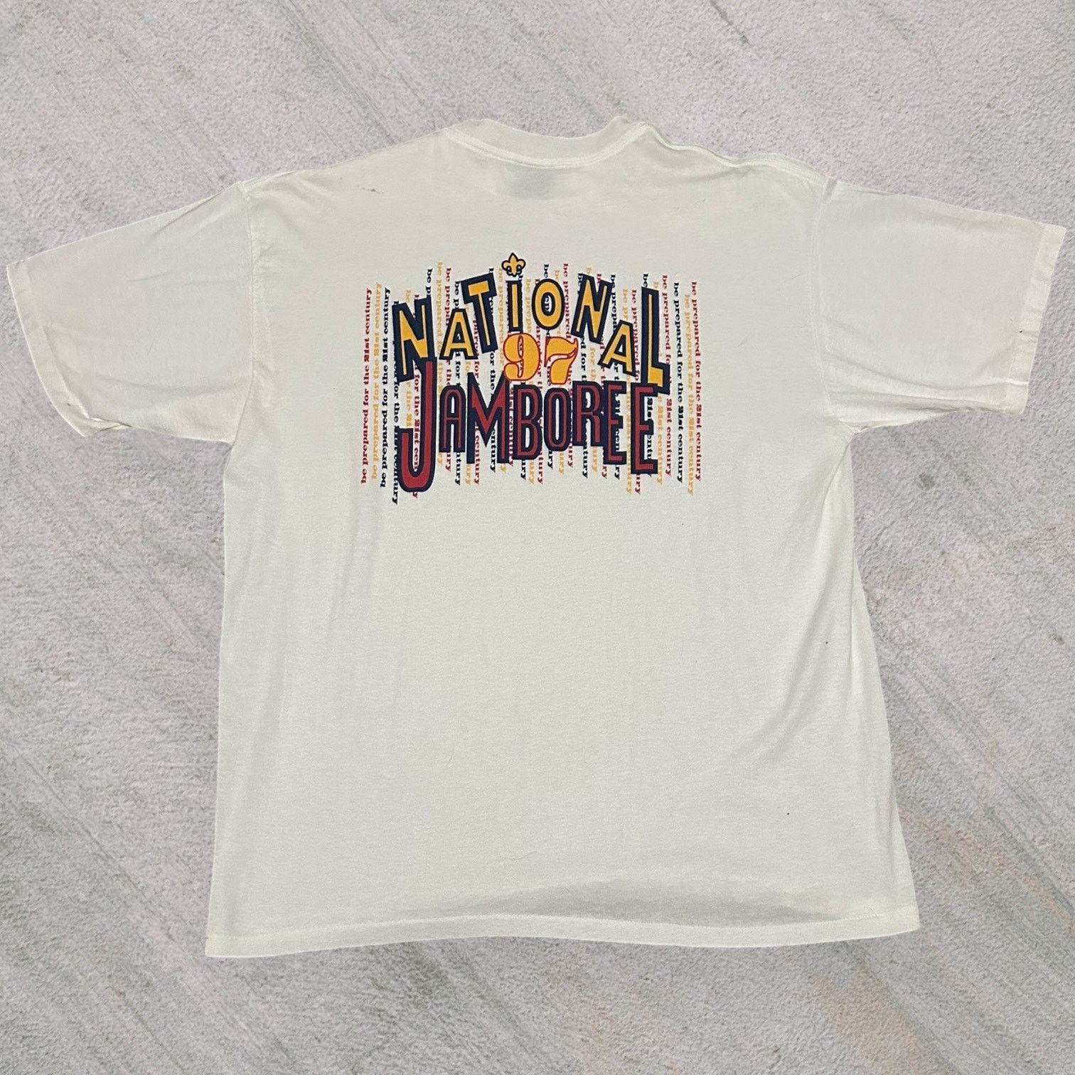 Other 1997 Boyscout jamboree vintage tee Size US XL / EU 56 / 4 - 1 Thumbnail
