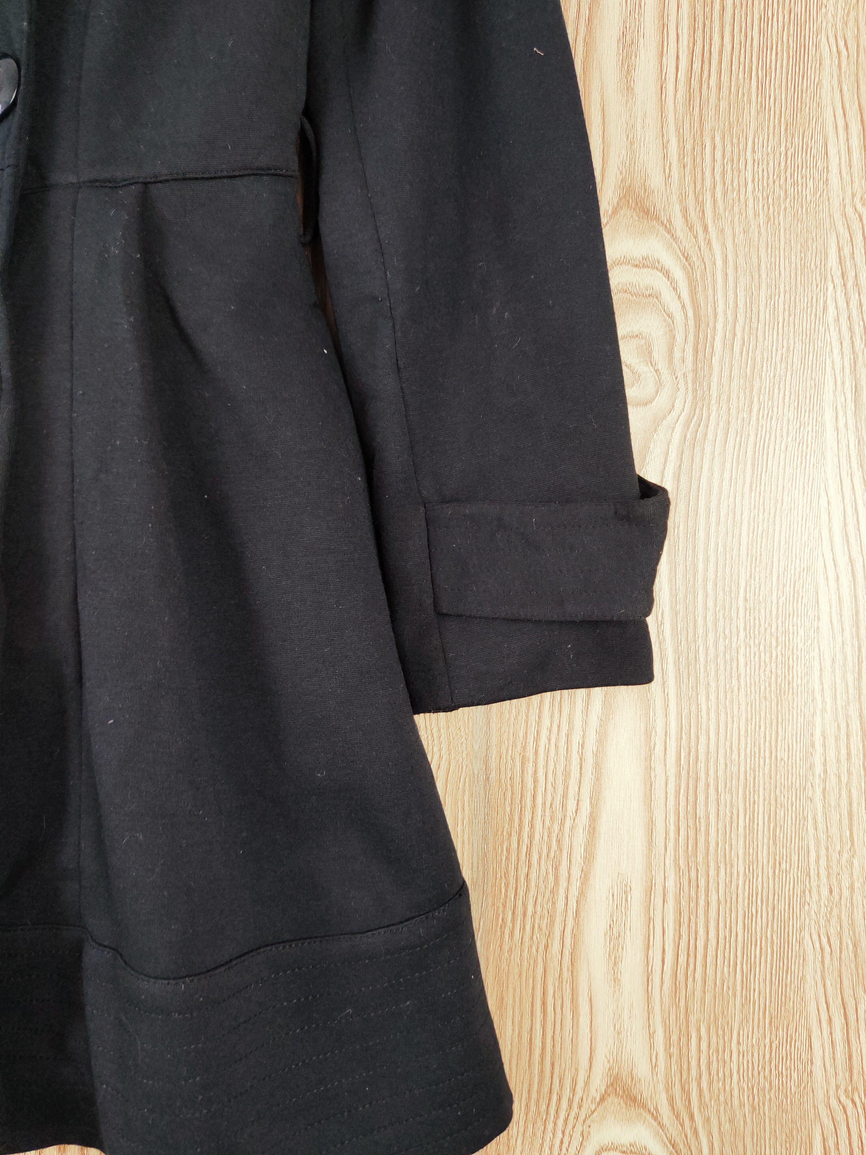 Japanese Brand × Vintage Crazy Angel Black Skirt Coats (Winter Comfortable design) Size L / US 10 / IT 46 - 7 Thumbnail