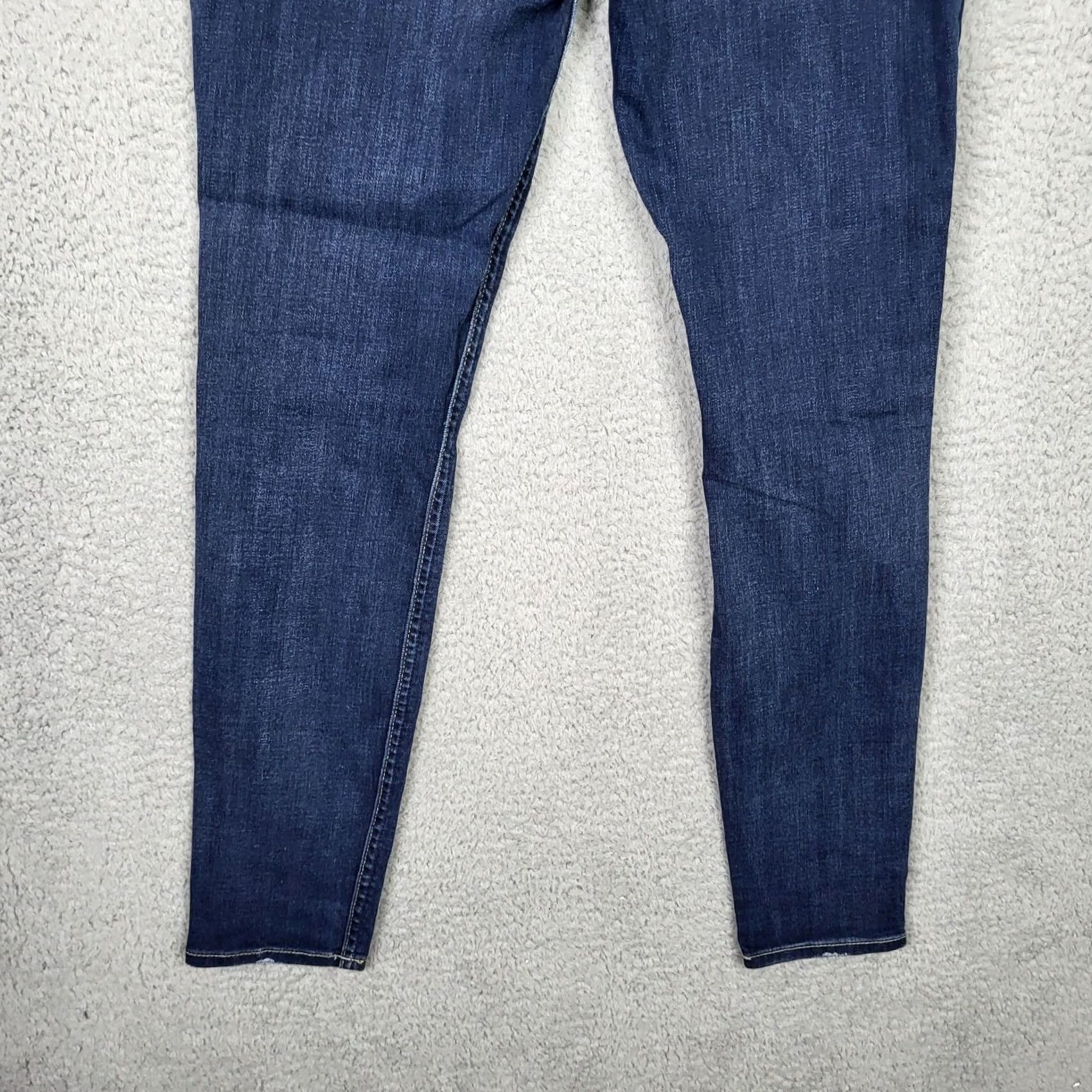 7 For All Mankind 7 For all mankind Gwenevere Jeans Skinny Blue Size 27 Women Regular Denim 5-Pocket Mid Rise Casual Jeans Womens Size 27" / US 4 / IT 40 - 5 Thumbnail