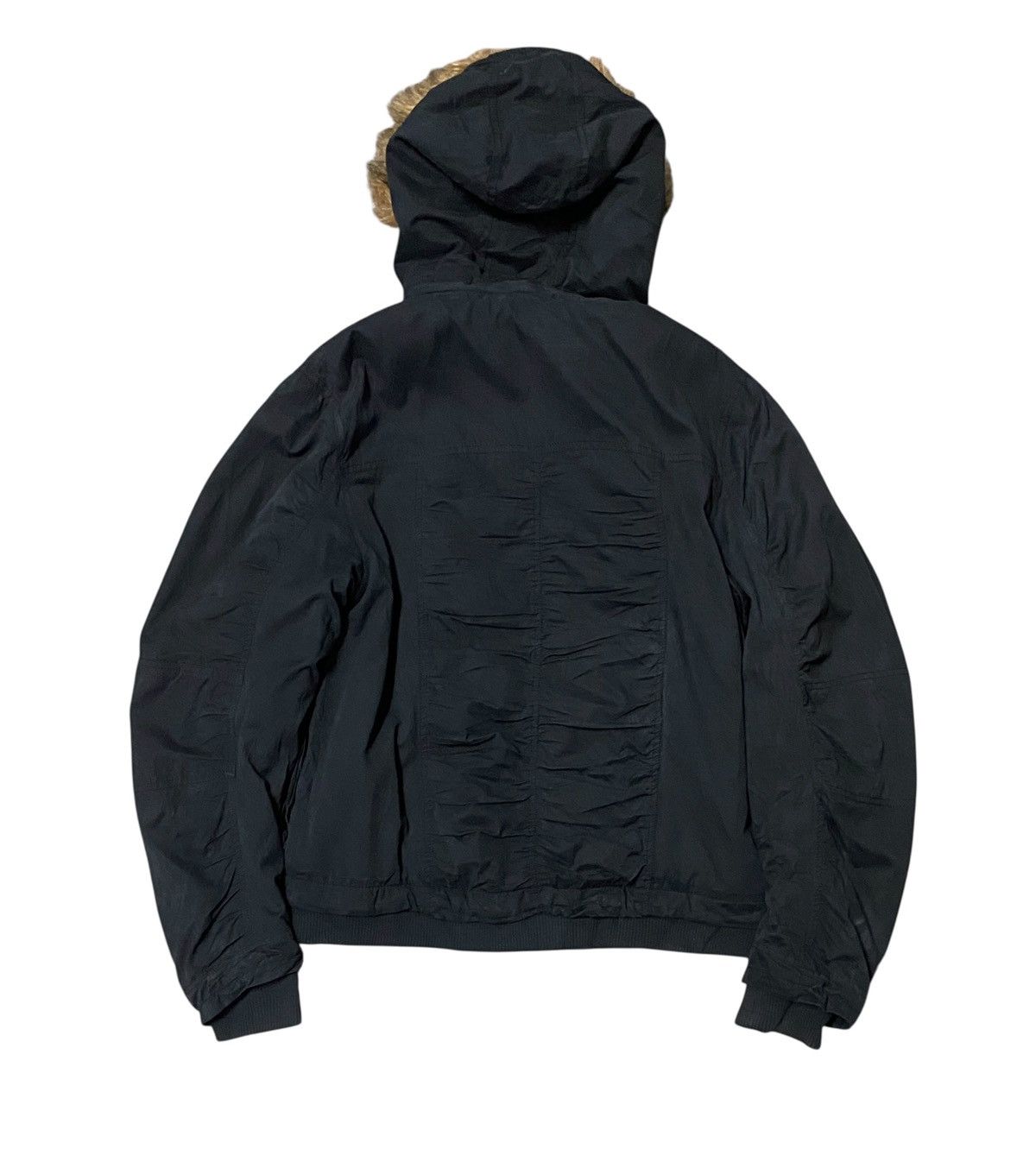Karl Kani Very Rare Vintage Brand Karl Kani Fur Bomber Jacket 1990s Size US XL / EU 56 / 4 - 2 Thumbnail
