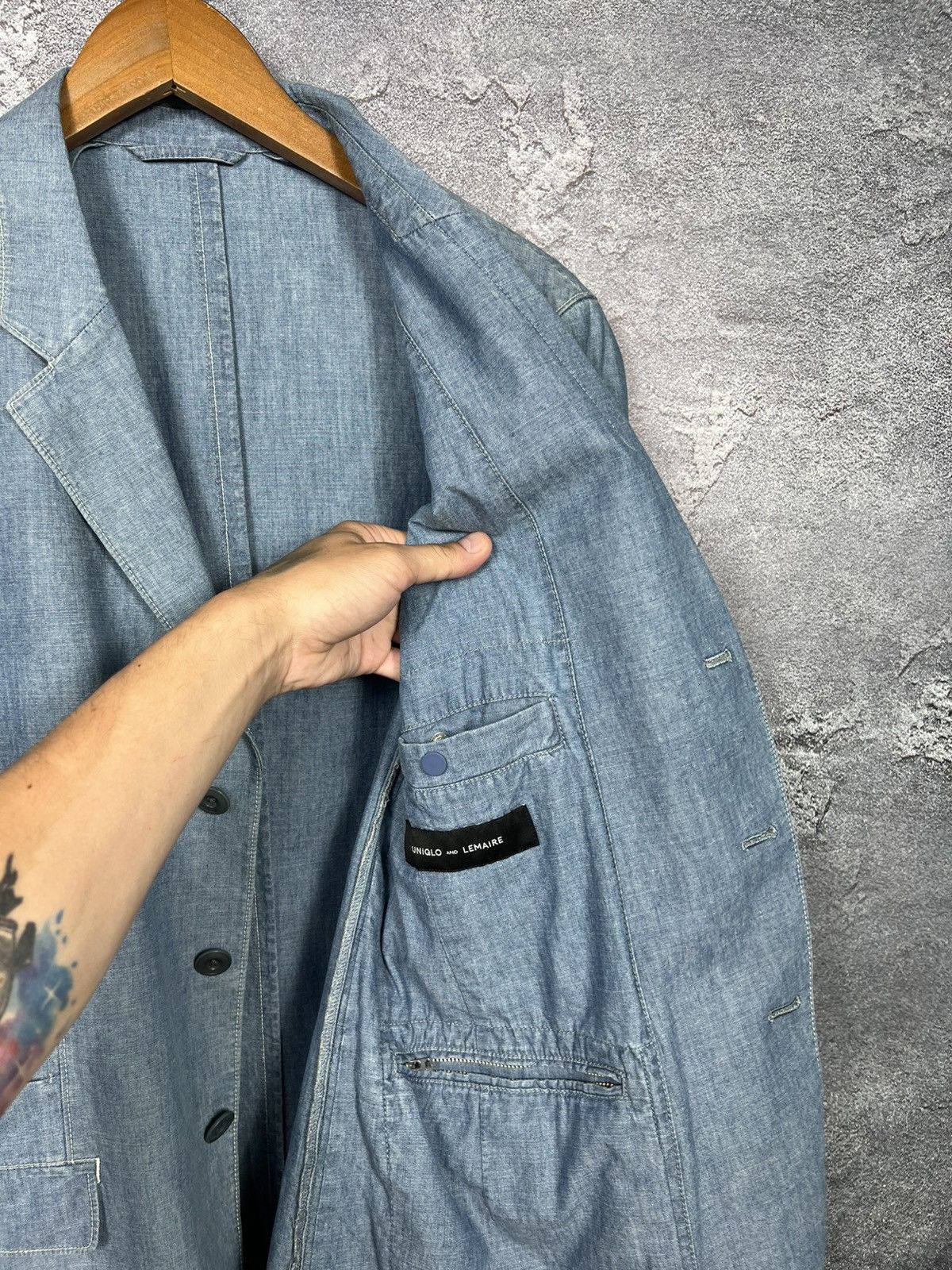 Lemaire Uniqlo and Lemaire Denim Classic Blazer Size S Size US S / EU 44-46 / 1 - 8 Thumbnail