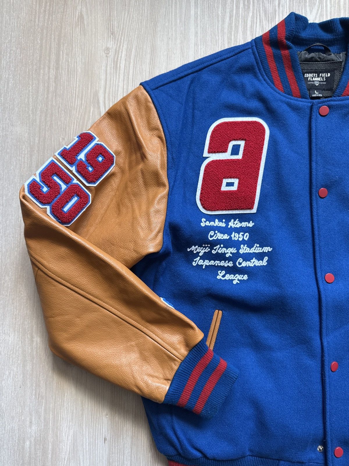 Ebbets Field Flannels Ebbets Field “Sankei Atoms” varsity jacket Size US L / EU 52-54 / 3 - 2 Thumbnail