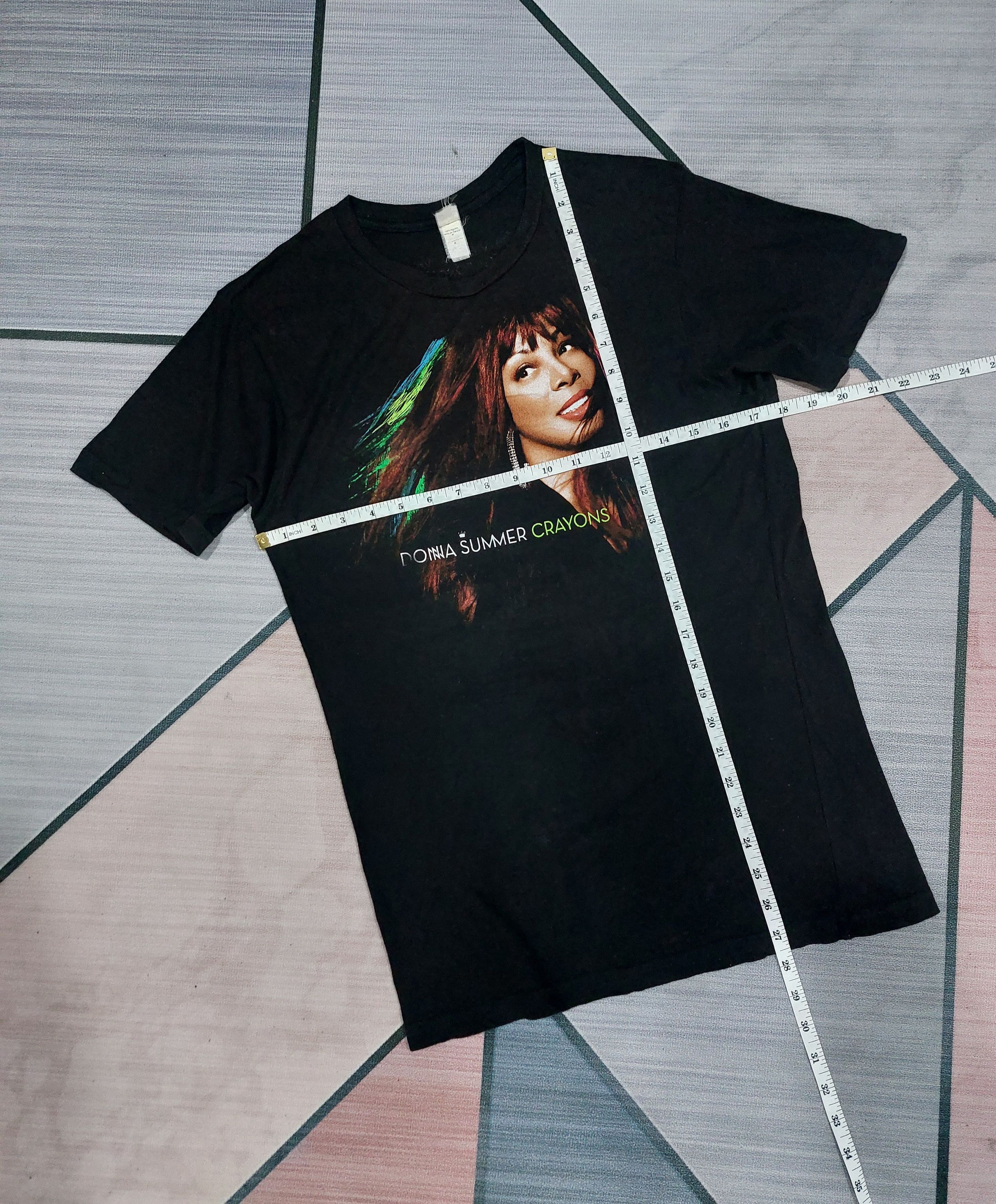 Band Tees × Vintage Y2K DONNA SUMMER TOUR CRAYONS 2008 Size US S / EU 44-46 / 1 - 7 Thumbnail
