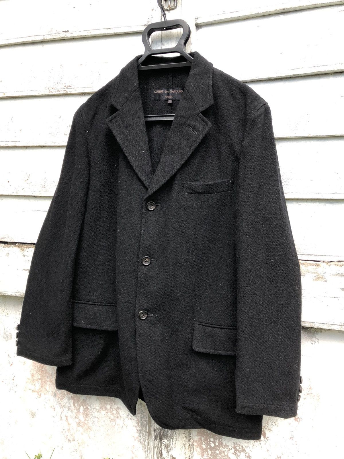 Comme des Garcons COMME DES GARCON HOMME AD 2000 WOOL JACKET Size US M / EU 48-50 / 2 - 2 Thumbnail