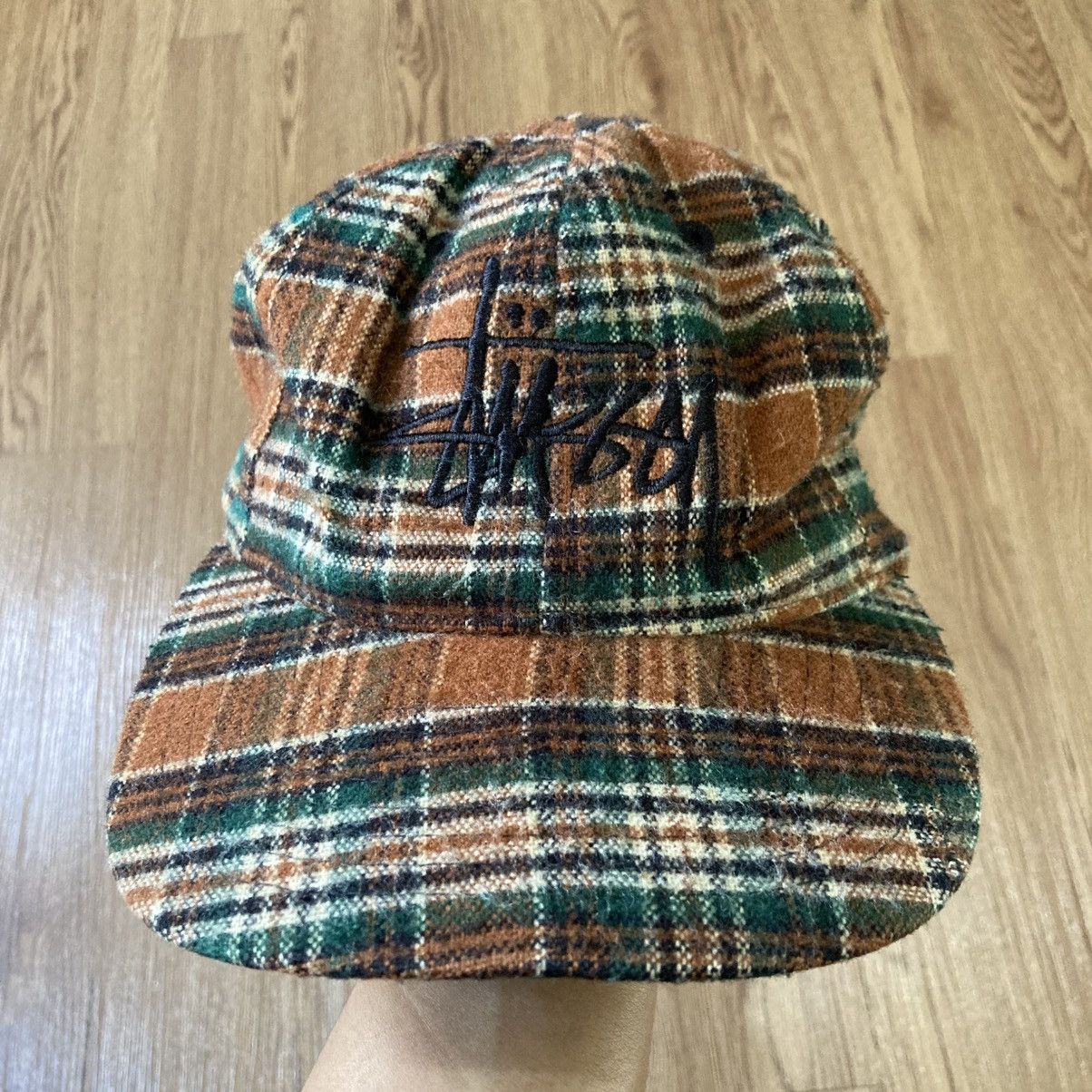 Stussy Vintage Stussy 6 Panel Plaid Size ONE SIZE - 1 Thumbnail