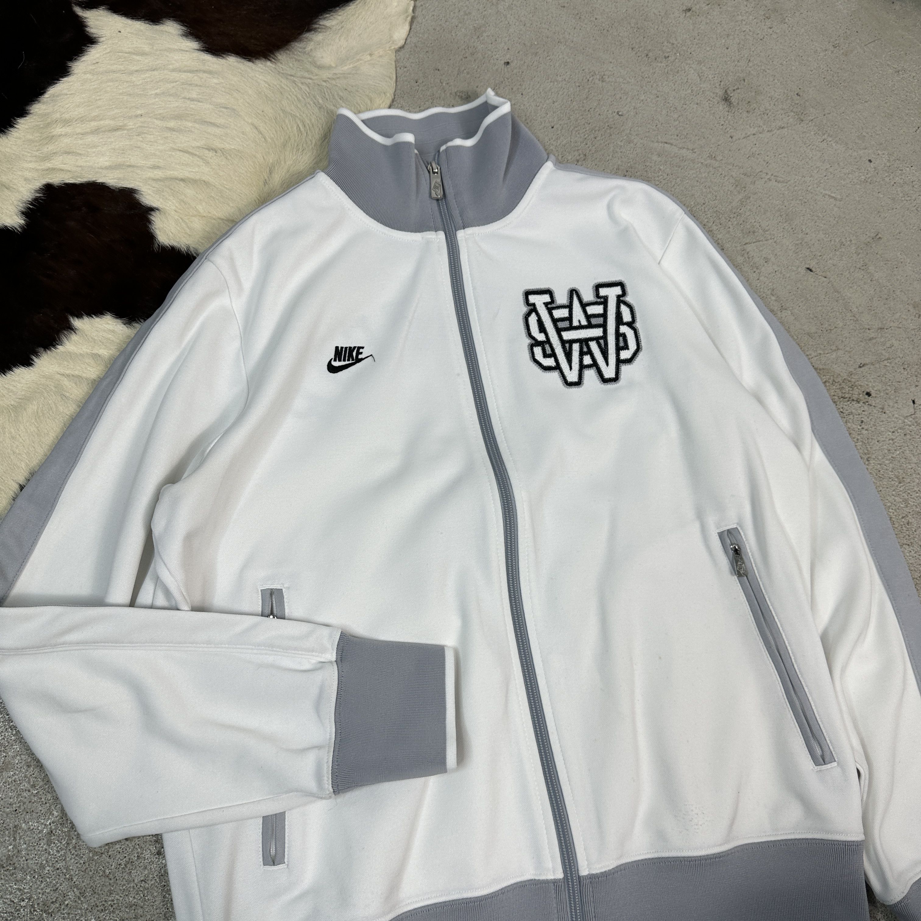 Nike × Vintage Vintage Streetwear Sportswear Y2K Nike Zip Tracksuit Size US M / EU 48-50 / 2 - 2 Thumbnail