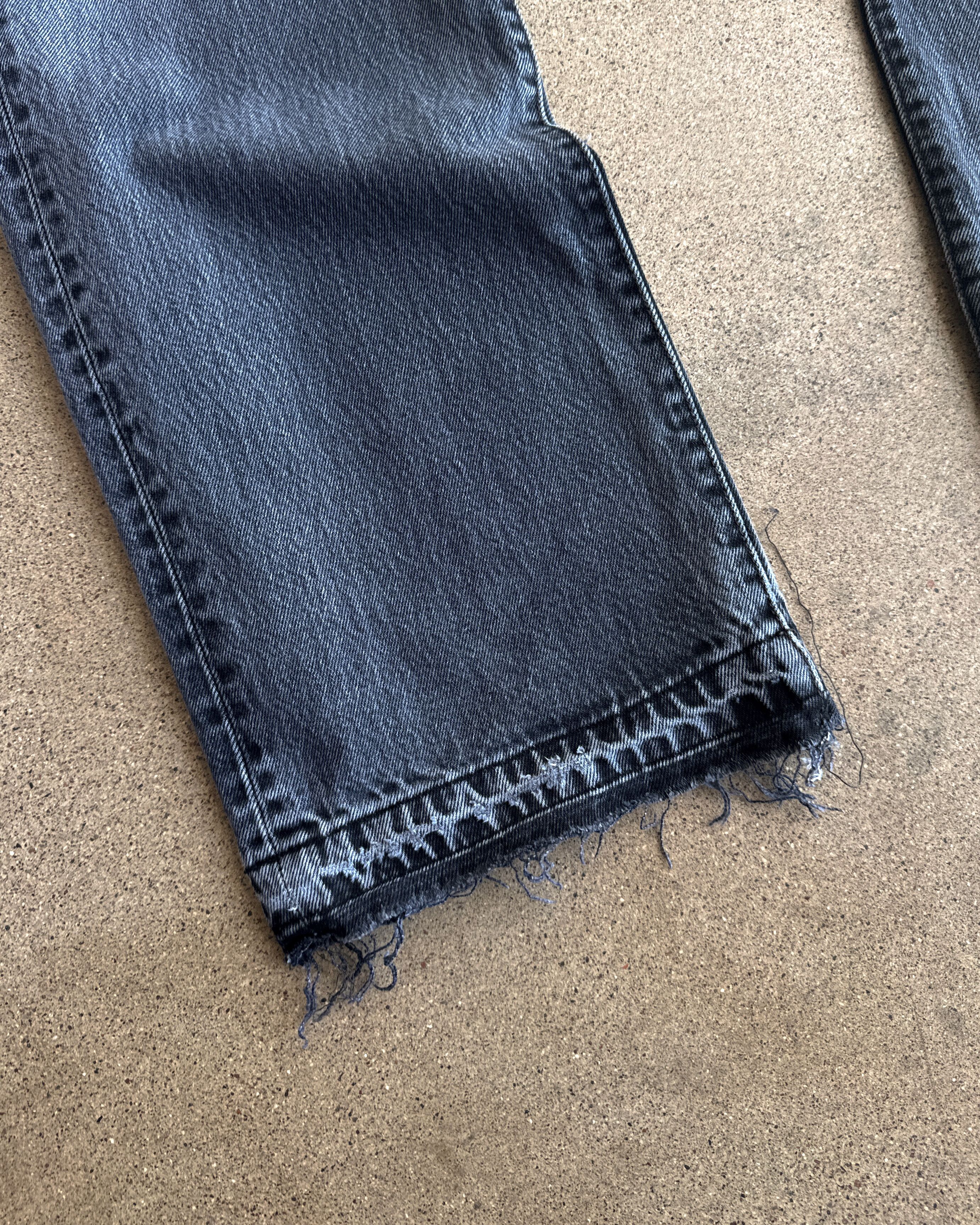 Levi's Vintage Levi's 501 Jeans Faded Black Men's 36 Released Hem Size US 36 / EU 52 - 3 Thumbnail