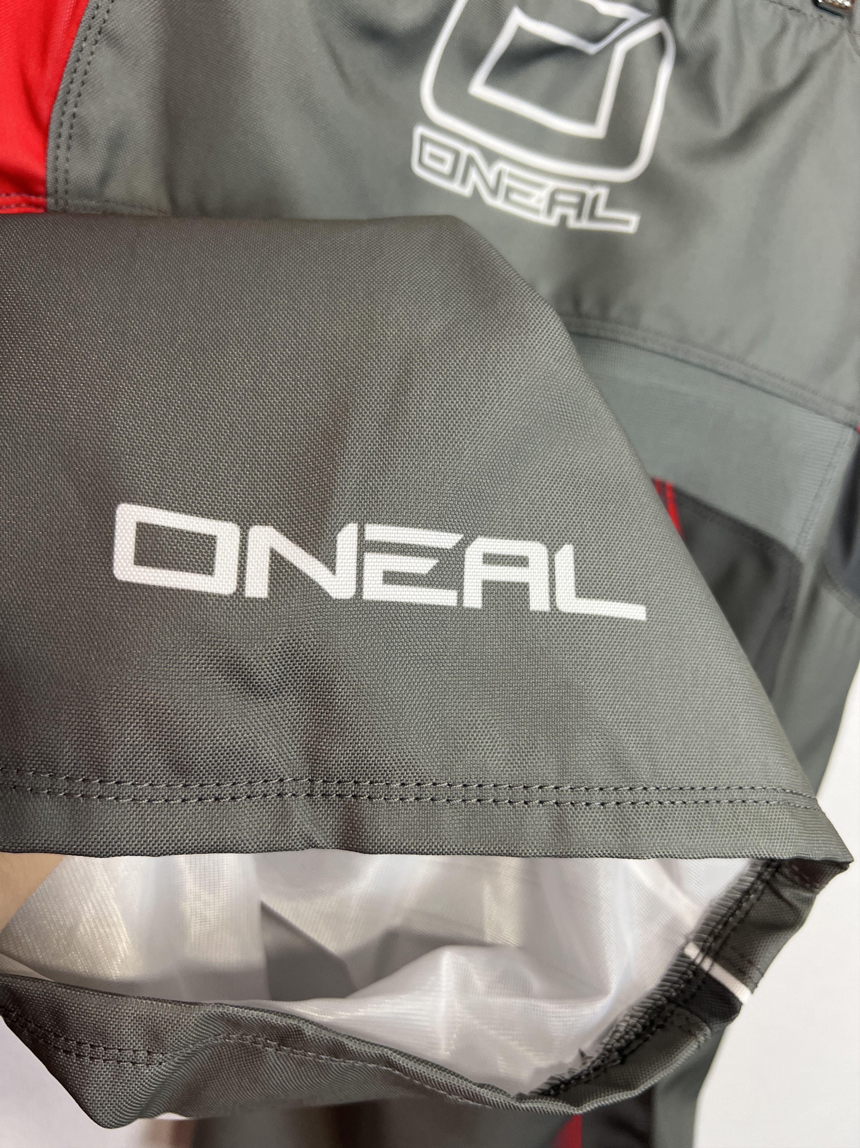 O'Neill Element FR Red Grey Shorts Racing Tech Ride Motobike Hype Size US 38 / EU 54 - 12 Thumbnail