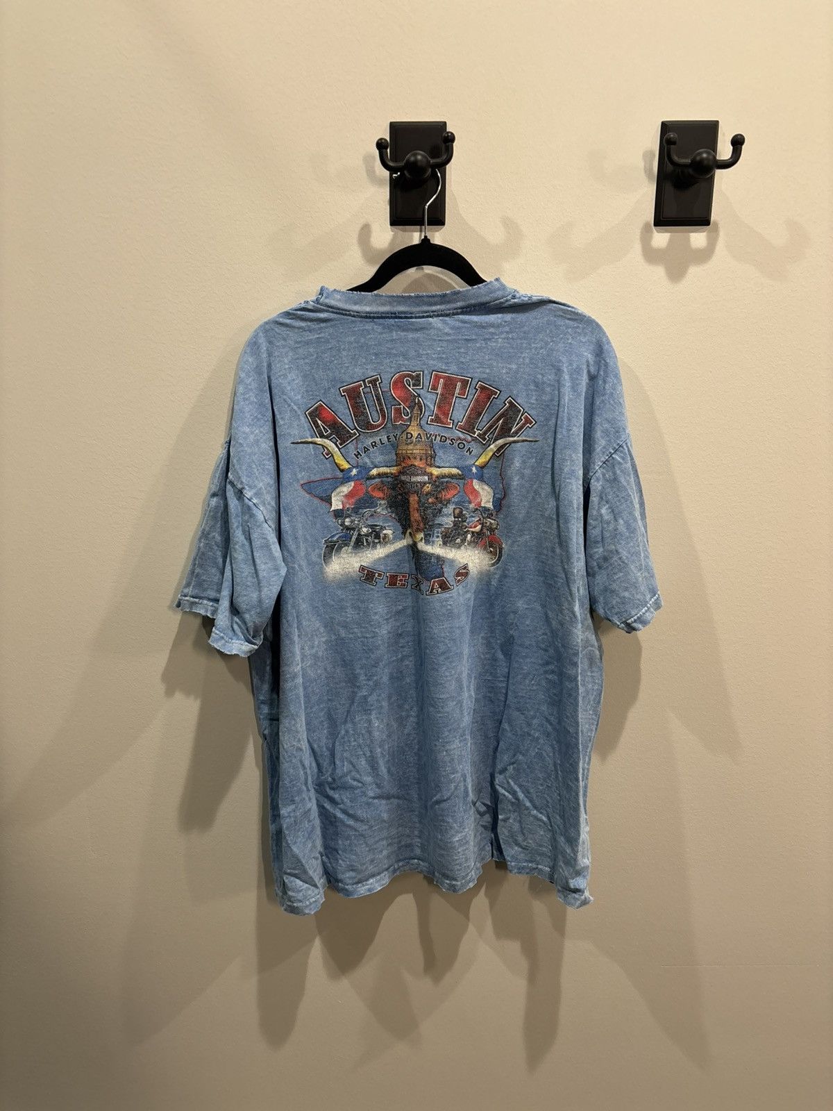 Harley Davidson Distressed harley tee Size US XXL / EU 58 / 5 - 2 Thumbnail