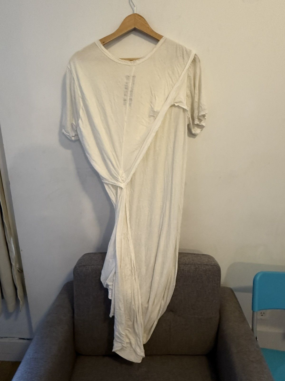 Rick Owens [read descr] Rick owens AW18 sisyphus elongated drape shirt Size US S / EU 44-46 / 1 - 2 Thumbnail