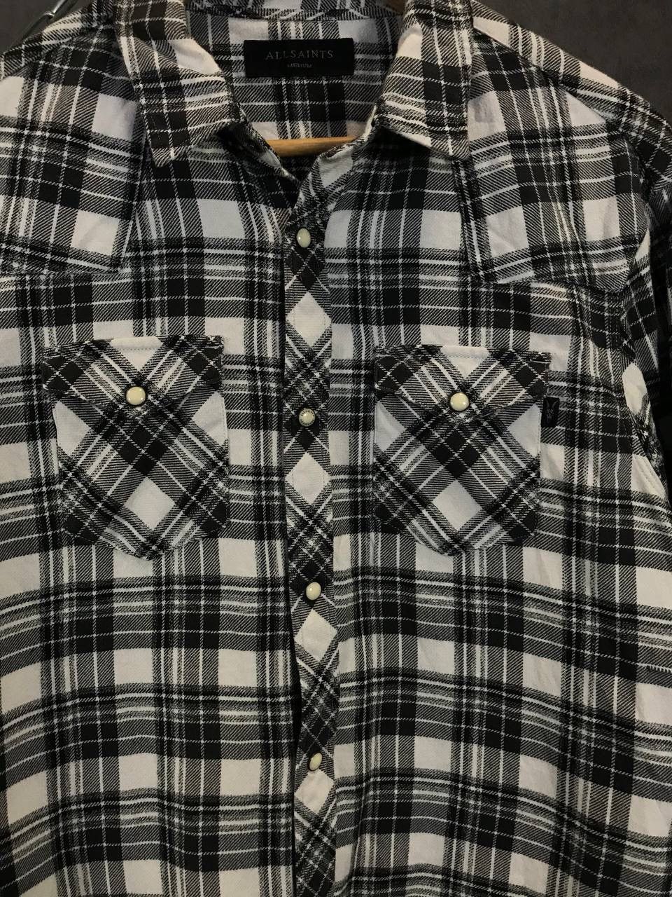 Allsaints Allsaints flannel designer shirt Size US M / EU 48-50 / 2 - 3 Thumbnail