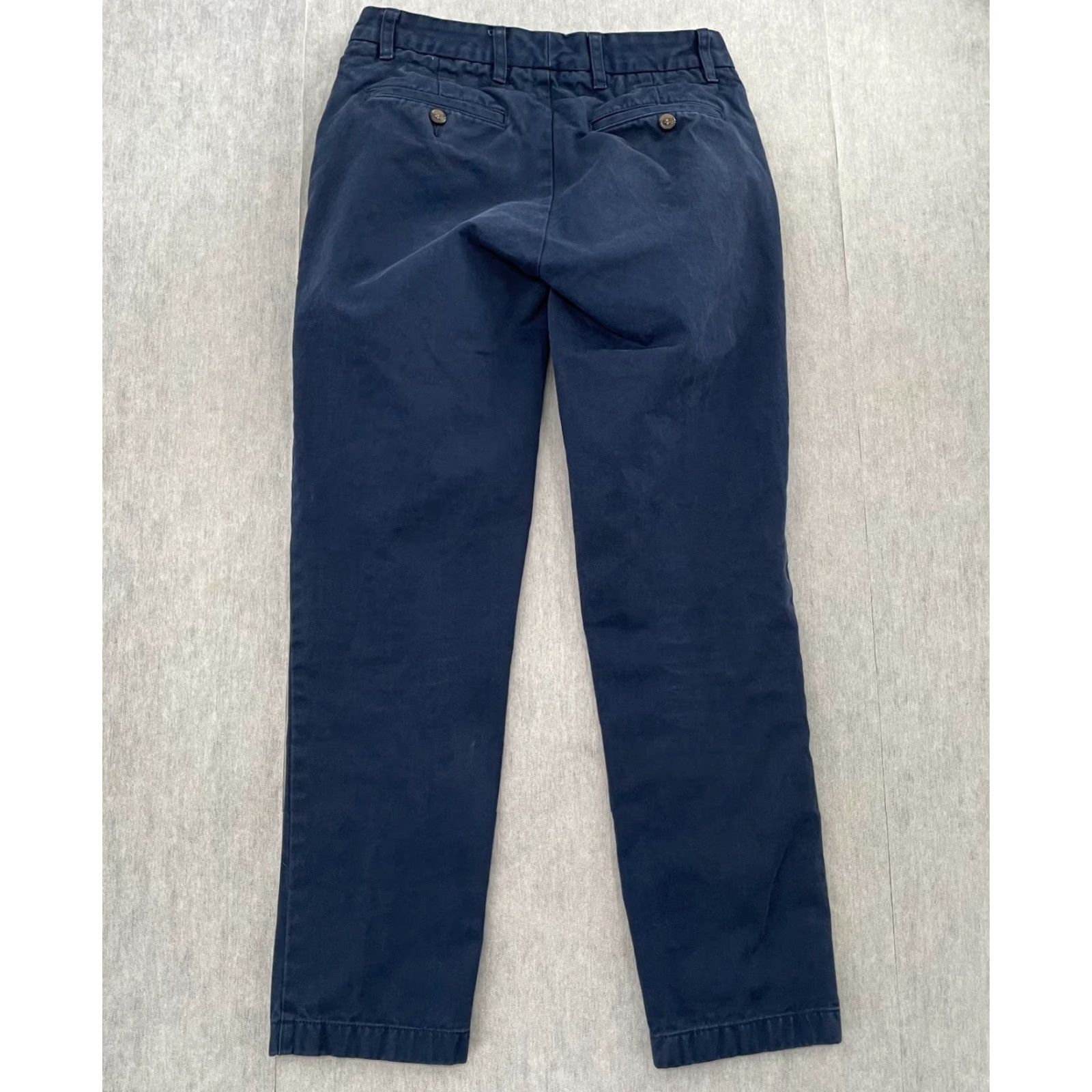 Vintage Peter Manning Pants Adult 28 Blue Classic Fit Chino Cotton Five Eight NYC Mens Size US 28 / EU 44 - 2 Thumbnail