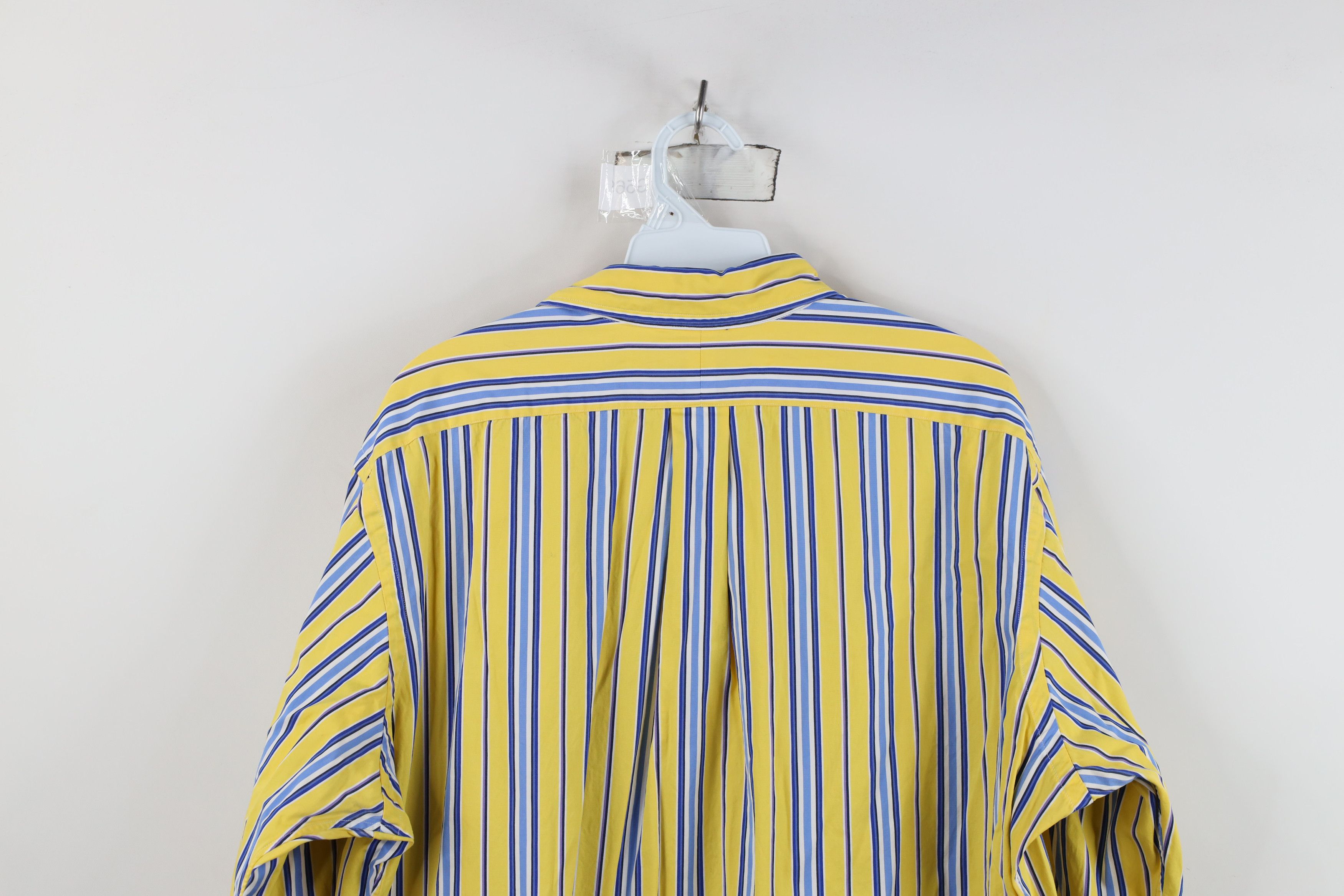 Polo Ralph Lauren Vintage 90s Ralph Lauren Block Collared Button Down Shirt Size US L / EU 52-54 / 3 - 9 Thumbnail