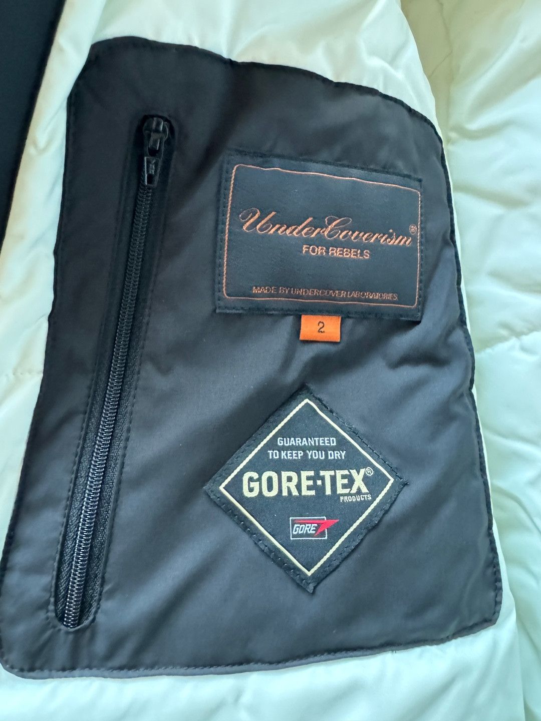 Jun Takahashi Undercoverism A/W07 Gore tex Padded Jacket Black Size US M / EU 48-50 / 2 - 12 Thumbnail