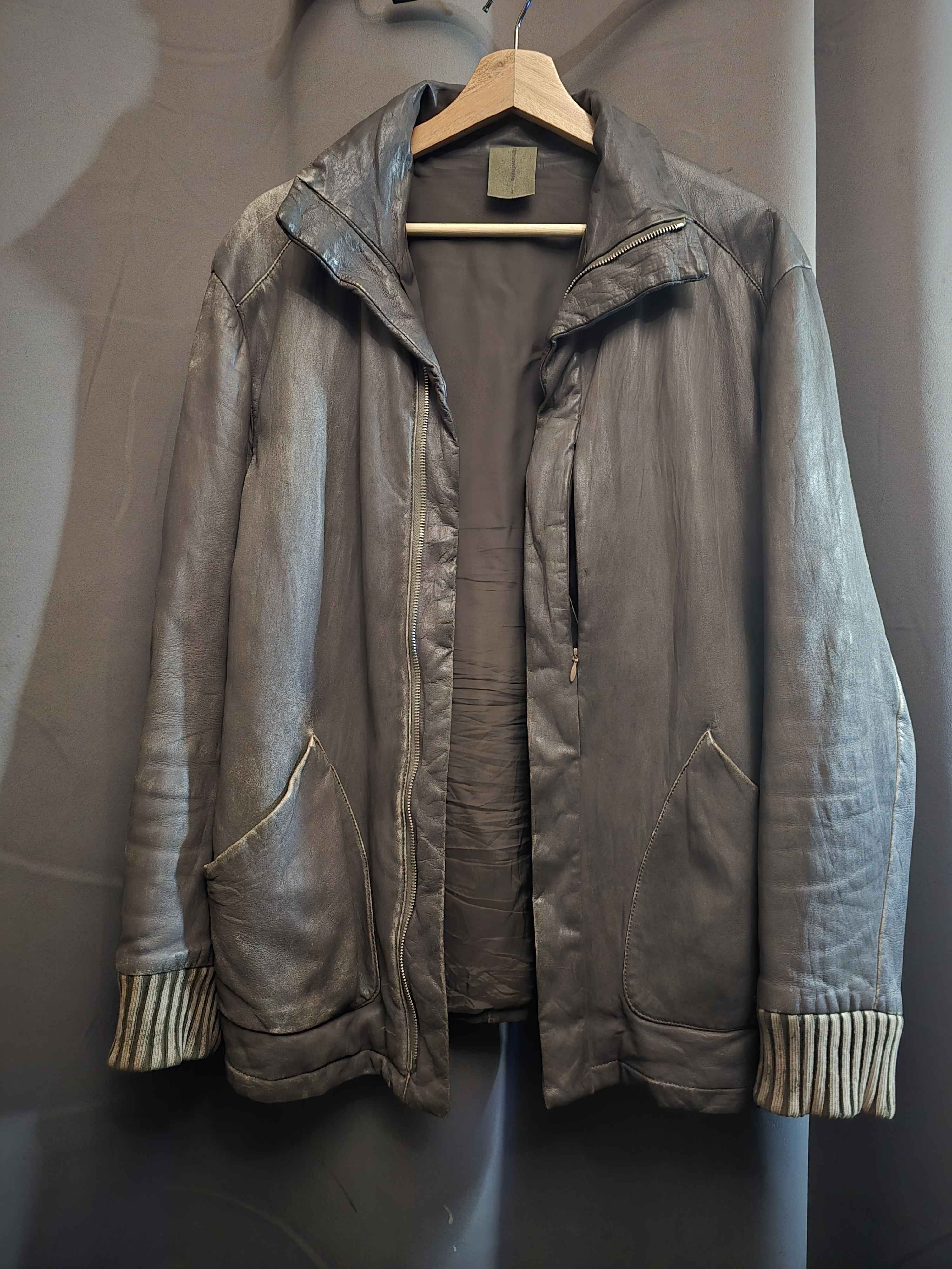 RIPVANWINKLE RIPVANWINKLE LAMB ZIP LEATHER JACKET Size US XL / EU 56 / 4 - 2 Thumbnail