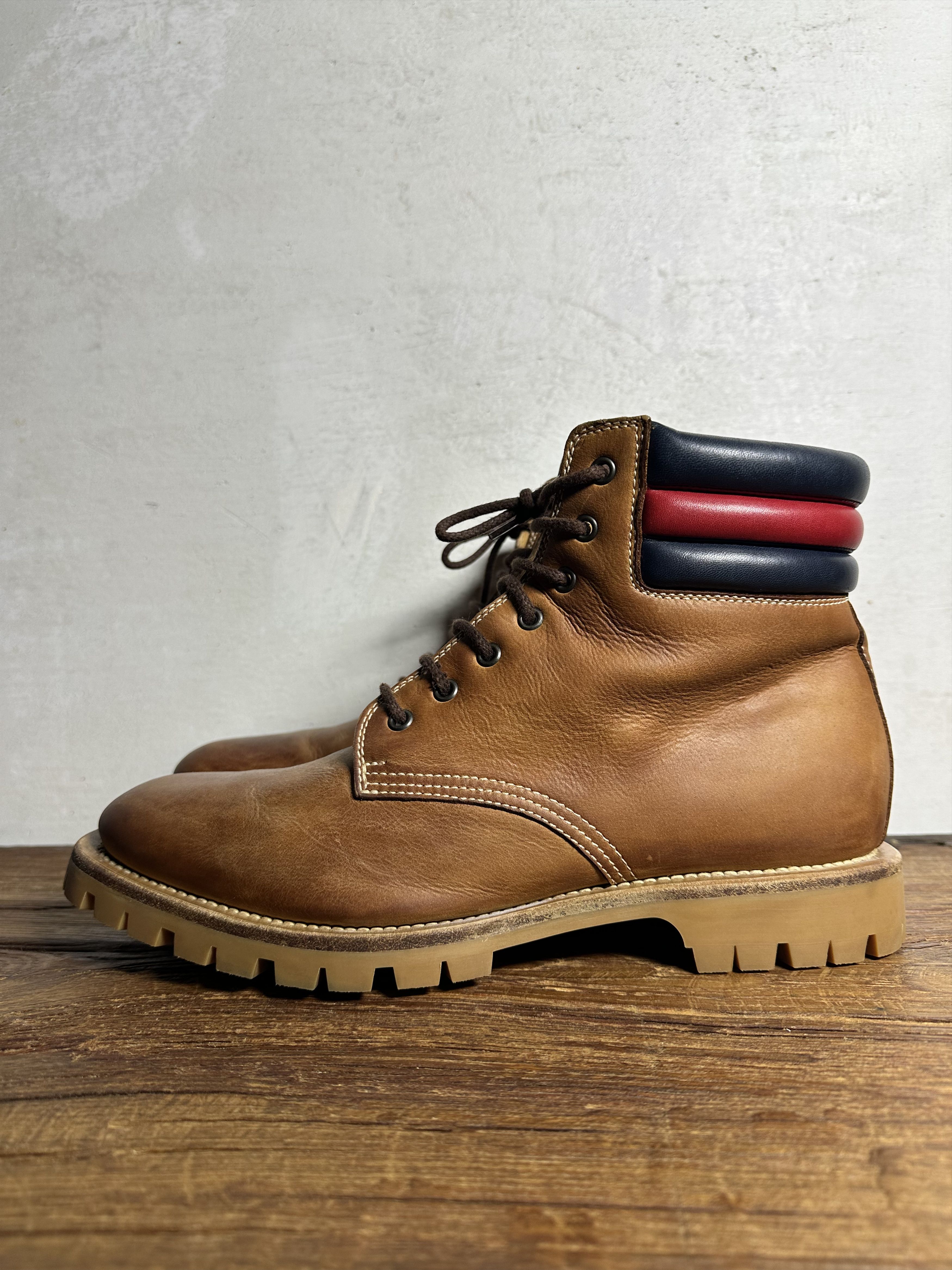 Gucci Gucci Marland Tan Suede Hiking Boots Size US 9.5 / EU 42-43 - 1 Thumbnail