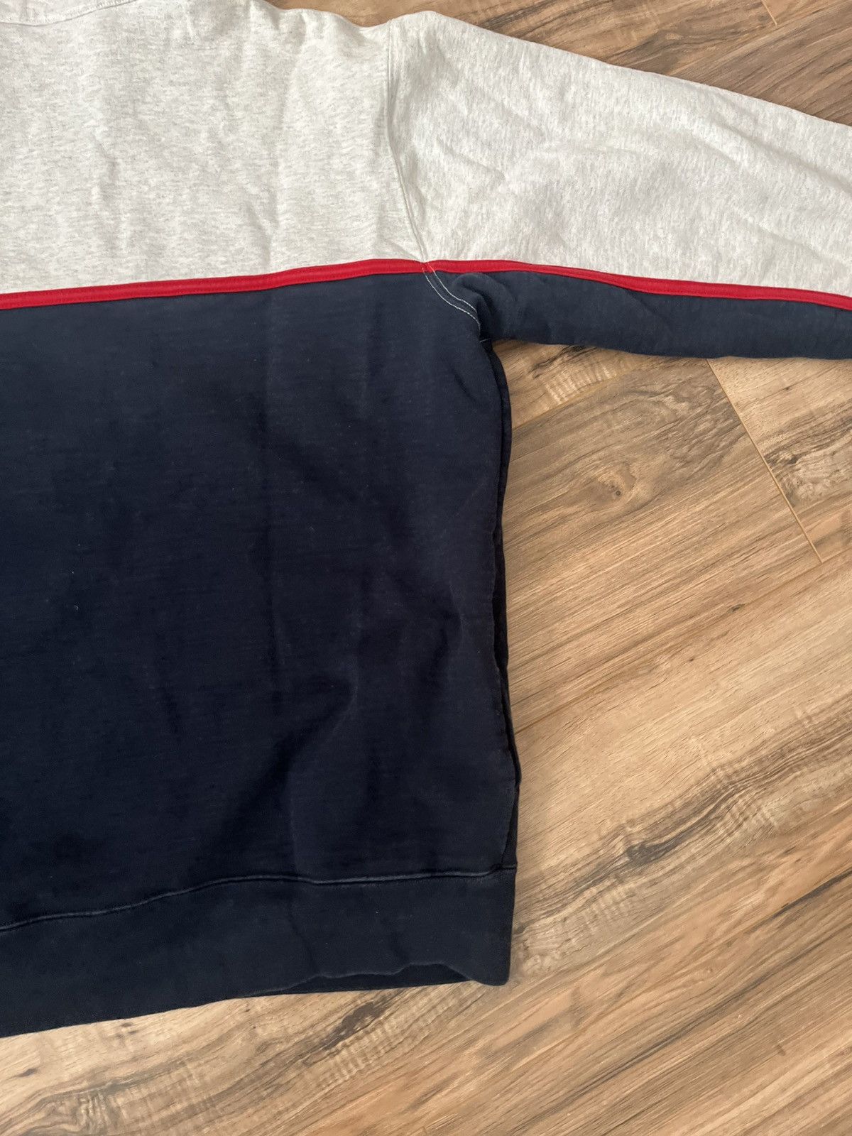 Supreme Supreme 2-Tone Half Zip Sweatshirt Size US XL / EU 56 / 4 - 18 Thumbnail