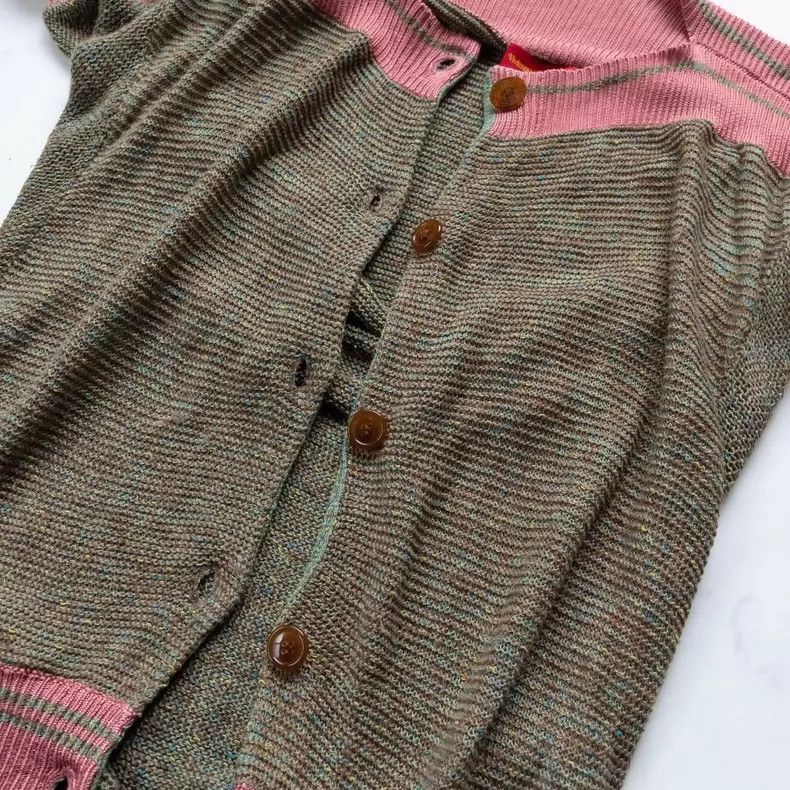 Vivienne Westwood Vivienne Westwood A short-sleeved knit sweater with a drop Size M / US 6-8 / IT 42-44 - 5 Thumbnail