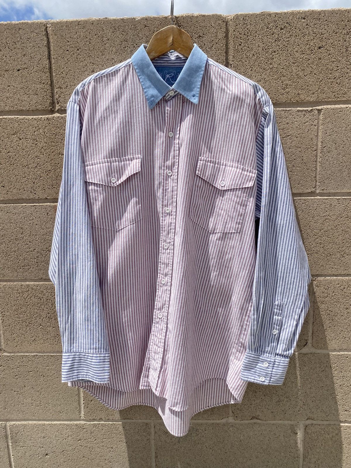 Roper VNTG Roper Multi Color Stripe Western Button Up Size US L / EU 52-54 / 3 - 1 Thumbnail