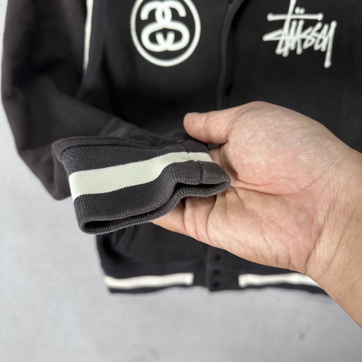 Stussy Vintage Stussy Varsity Jacket Large 2000s Streetwear Size US L / EU 52-54 / 3 - 6 Thumbnail