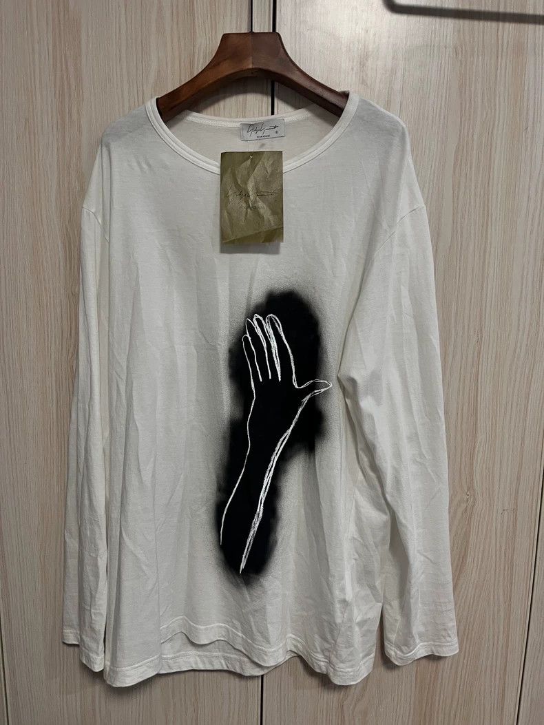 Yohji Yamamoto Let me eat you Tシャツ Yohji Yamamoto Yohji Yamamoto Let Me Eat You Black Long