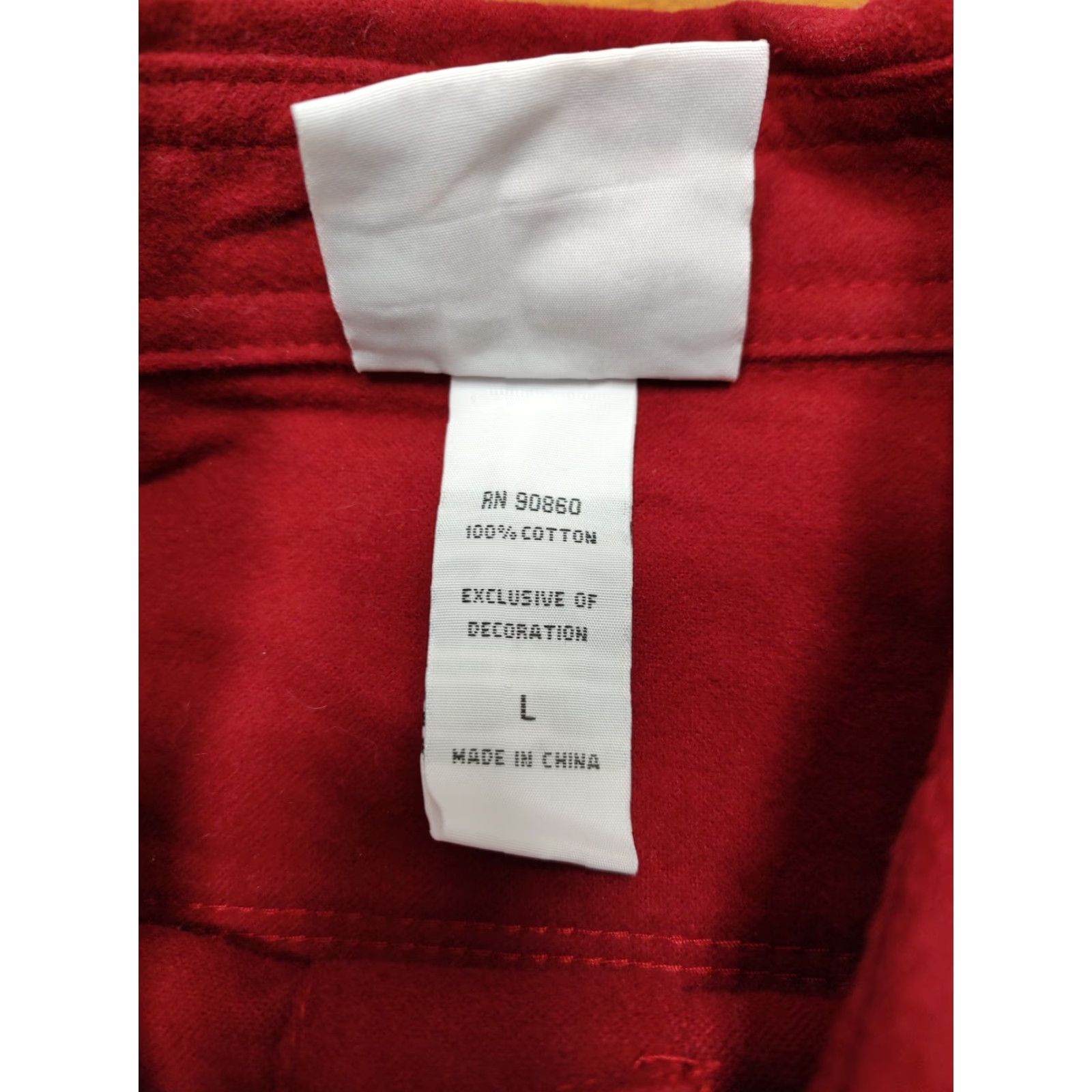 Vintage Ducks Unlimited Shirt Mens Large Red Chamois Flannel Long Sleeve Button-Up Embroidered Pocket Outdoor Nature Ducks Hunting Size US L / EU 52-54 / 3 - 6 Thumbnail