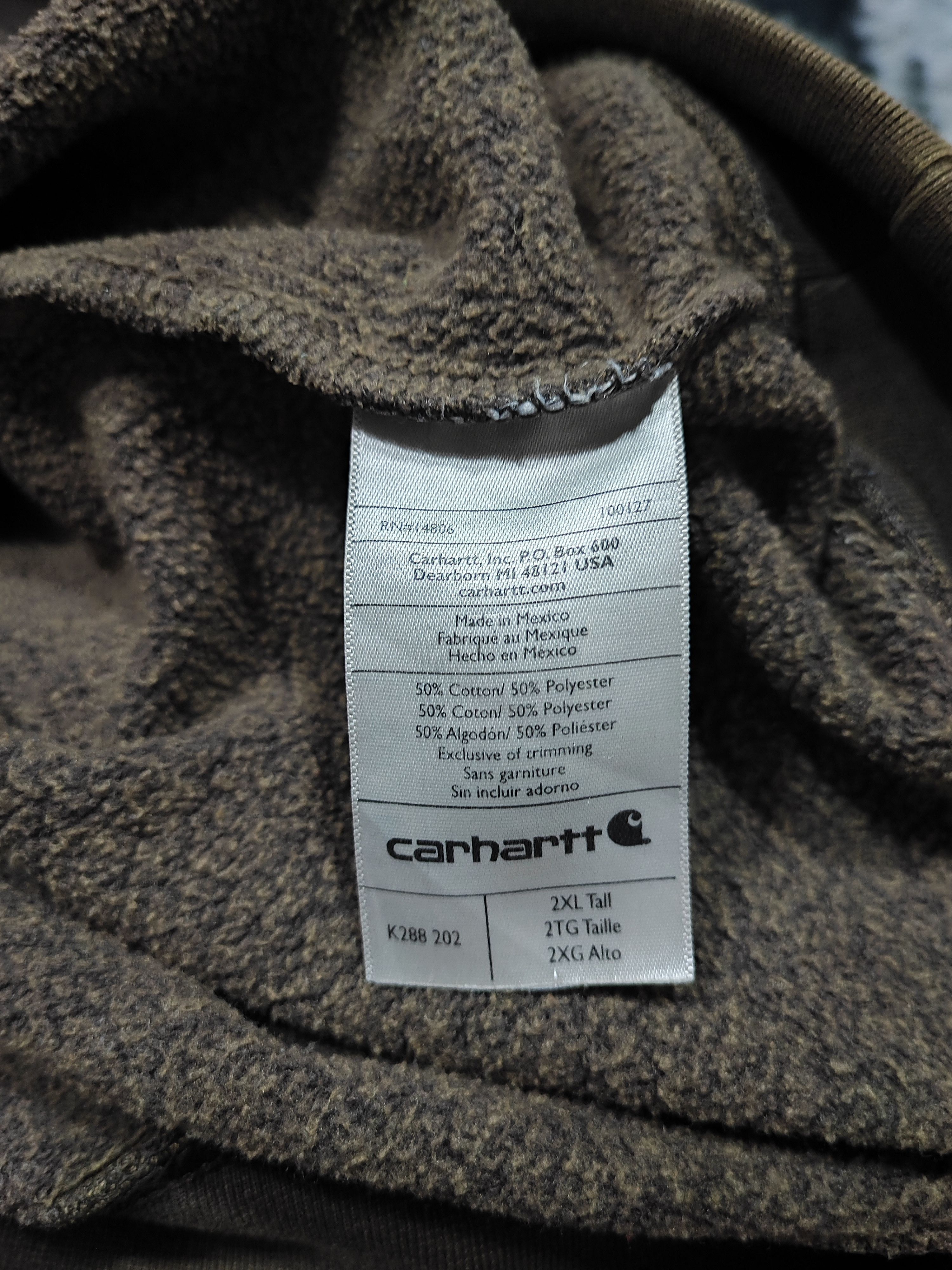 Carhartt × Vintage Travis Scott Sun Fade Distressed Thrashed Carhatt Size US XXL / EU 58 / 5 - 16 Thumbnail