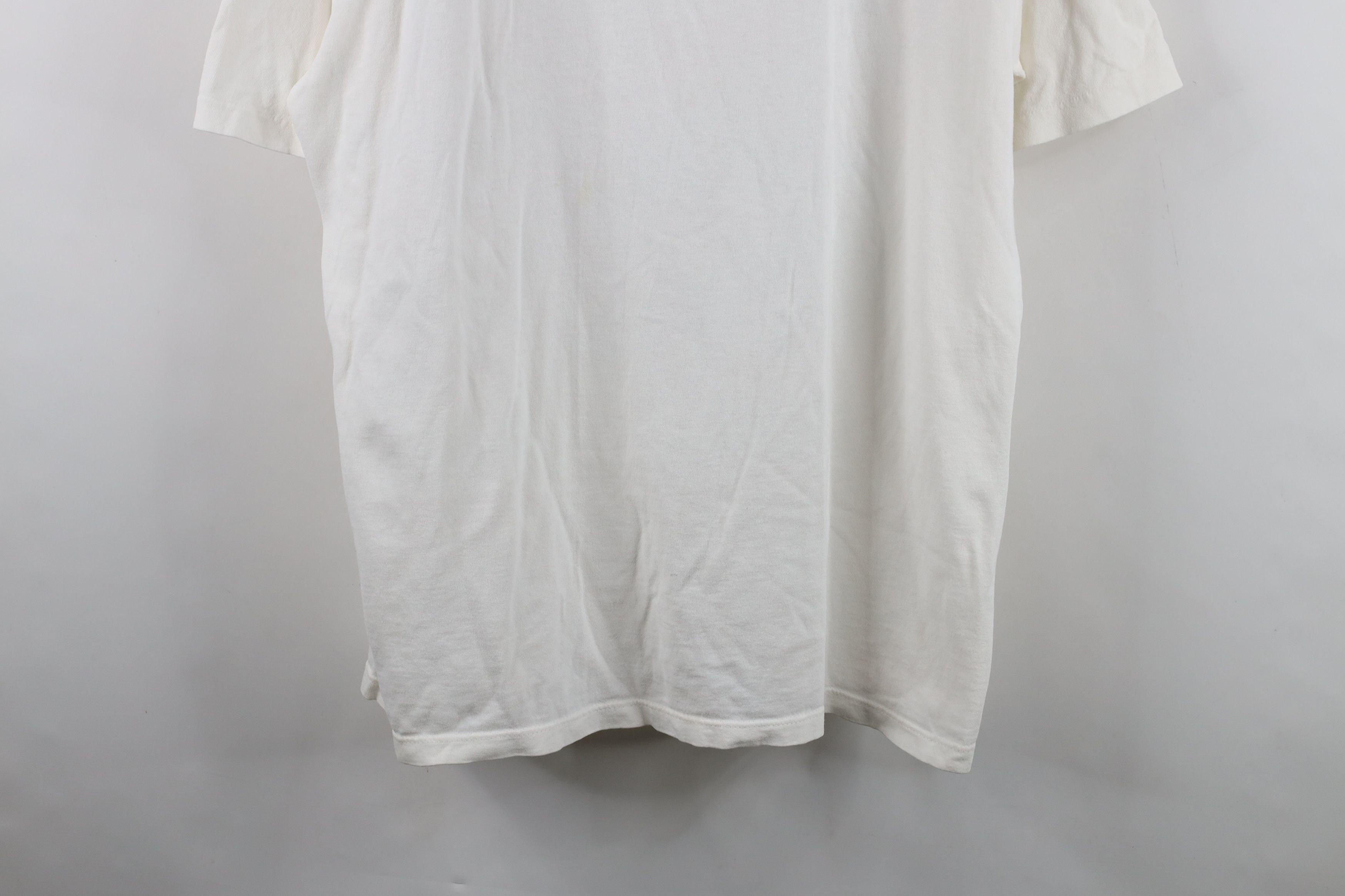 Vintage Vintage 90s In The Danger Zone Mountain Biking T-Shirt White Size US XL / EU 56 / 4 - 3 Thumbnail