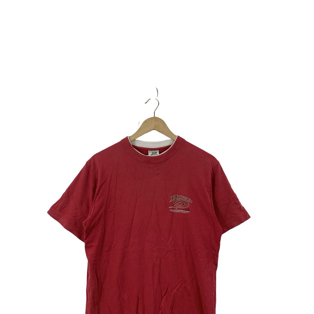 Vintage Vintage PIKO T SHIRT SMALL Logo Spellout – Minimal Surf Size US M / EU 48-50 / 2 - 2 Thumbnail