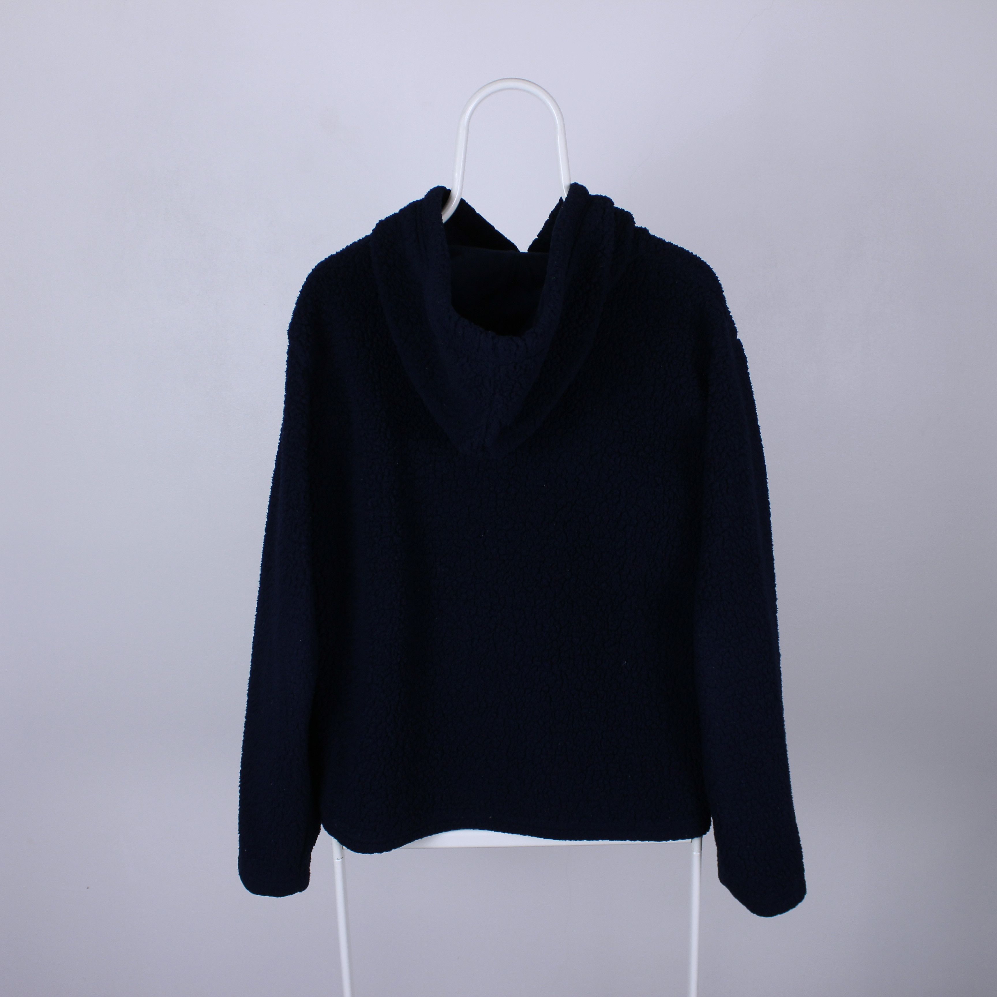 Fila Fila fleece hoodie big logo centr jacket M L navy blue Size US XL / EU 56 / 4 - 6 Thumbnail