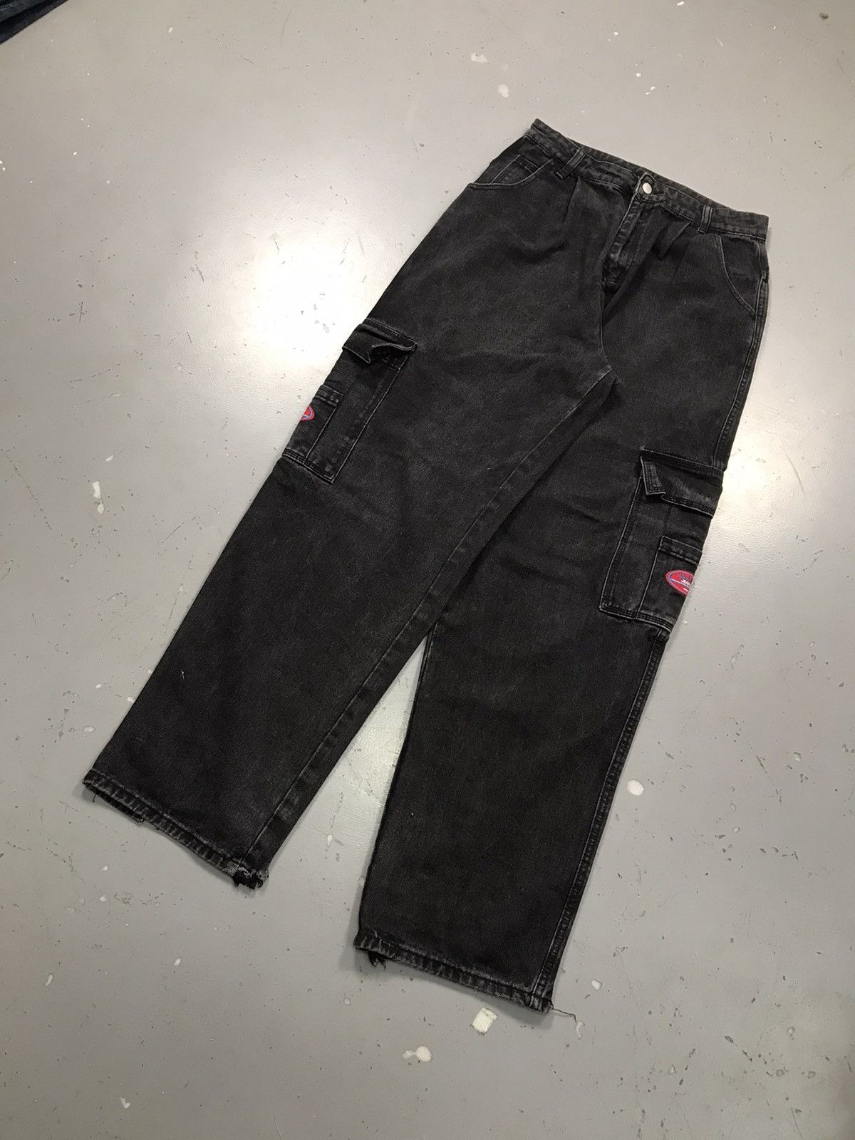 Shein Vintage SHEIN faded baggy cargo denim Size US 32 / EU 48 - 3 Thumbnail