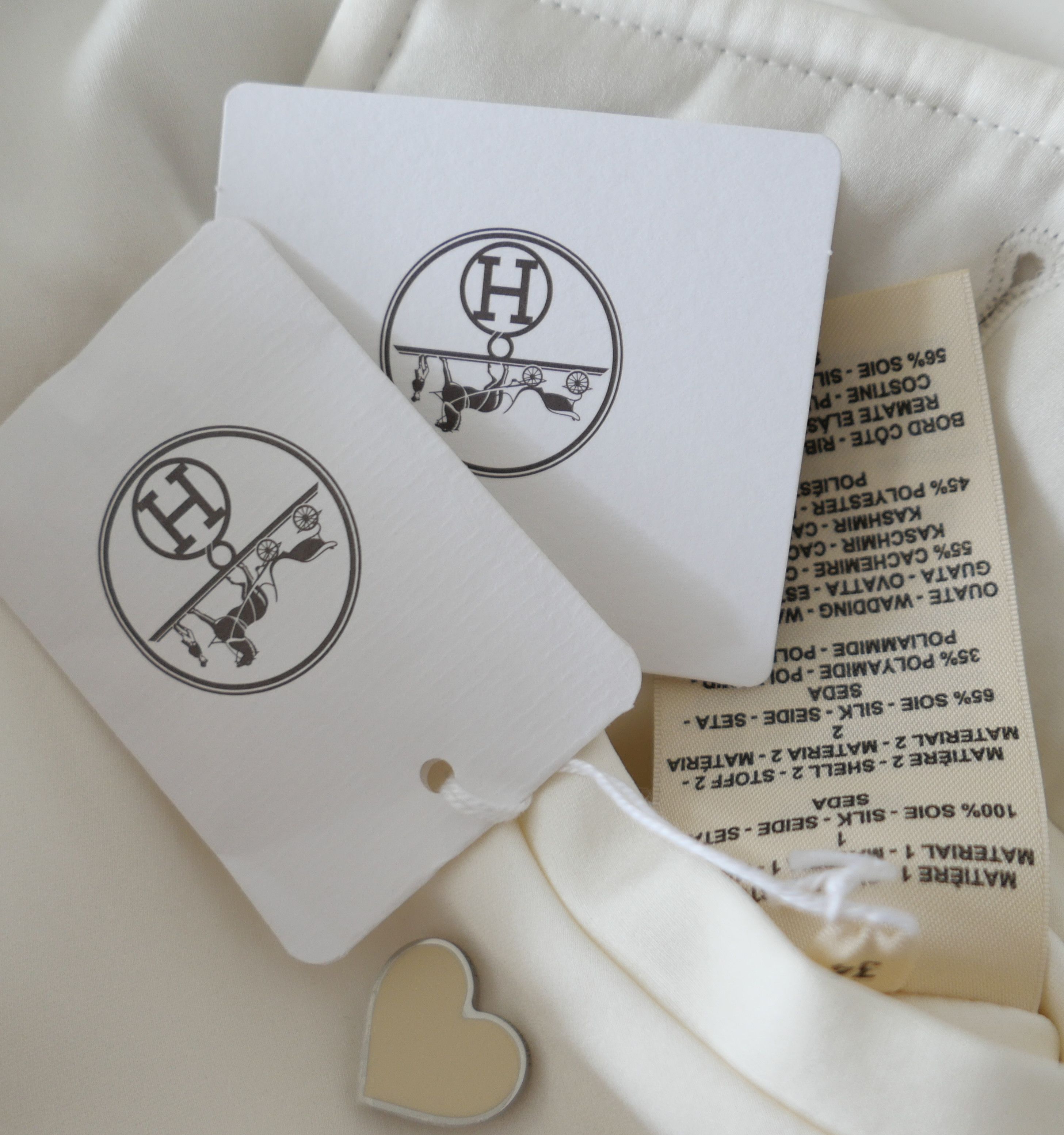 Hermes Hermes Rouge Cornaline Double Faced Cashmere Jacket Size XS / US 0-2 / IT 36-38 - 10 Thumbnail