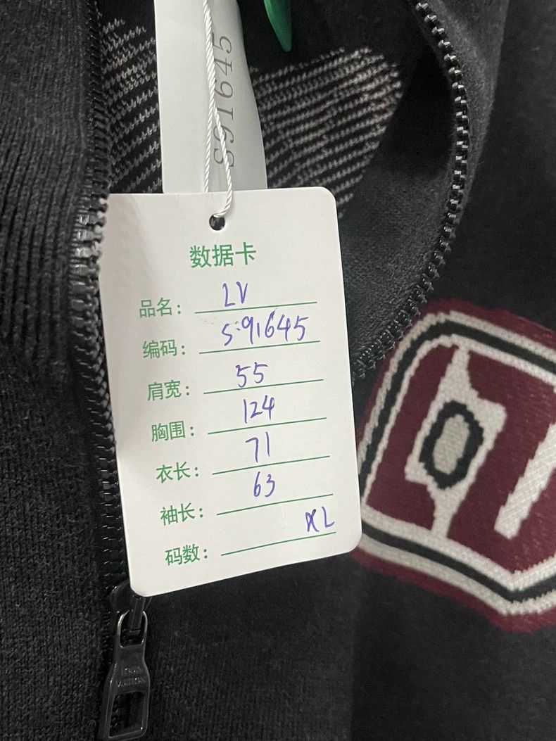 Louis Vuitton Louis Vuitton Zip wool jacket Size US XL / EU 56 / 4 - 8 Thumbnail
