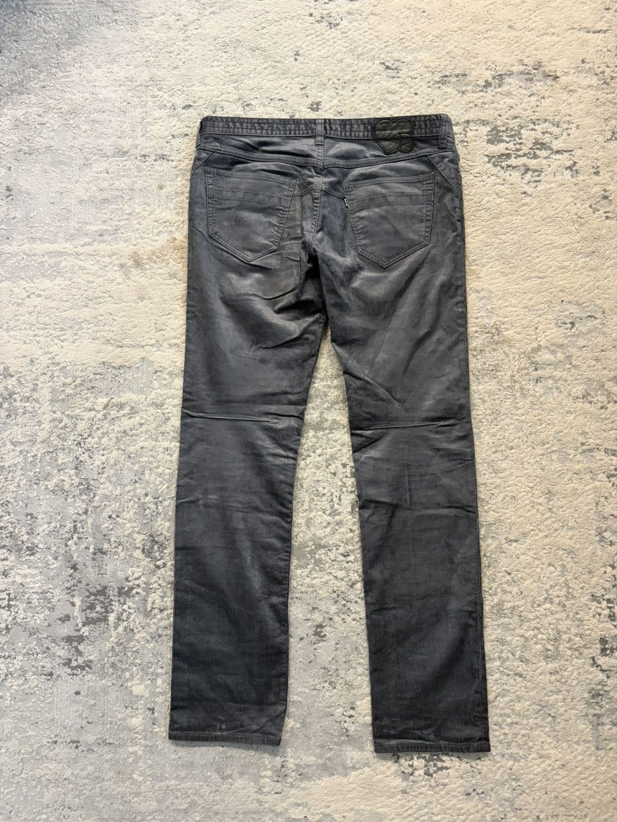 Number (N)ine FW07 Corduroy Pain Crying Heart Denim Size US 32 / EU 48 - 6 Thumbnail