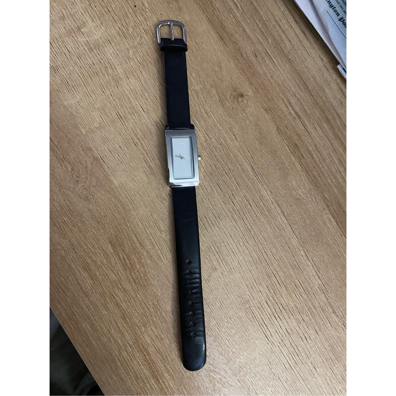 Other Lorus Genuine Black Leather Silver Hardware Wristwatch Size ONE SIZE - 2 Thumbnail