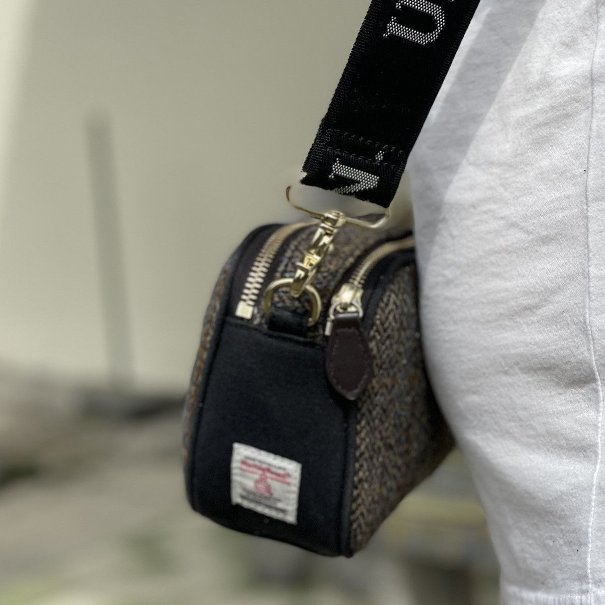 Harris Tweed × U.S. Polo Assn. 🔥 RARE U.S POLO ASSN X HARRIS TWEED WOOL CROSSBODY Size ONE SIZE - 6 Thumbnail