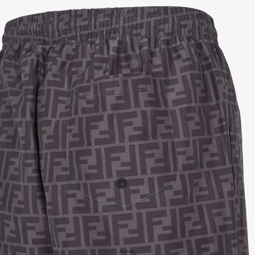 Fendi o1s1wg111224 Nylon Pant in Taupe Size US 32 / EU 48 - 3 Thumbnail