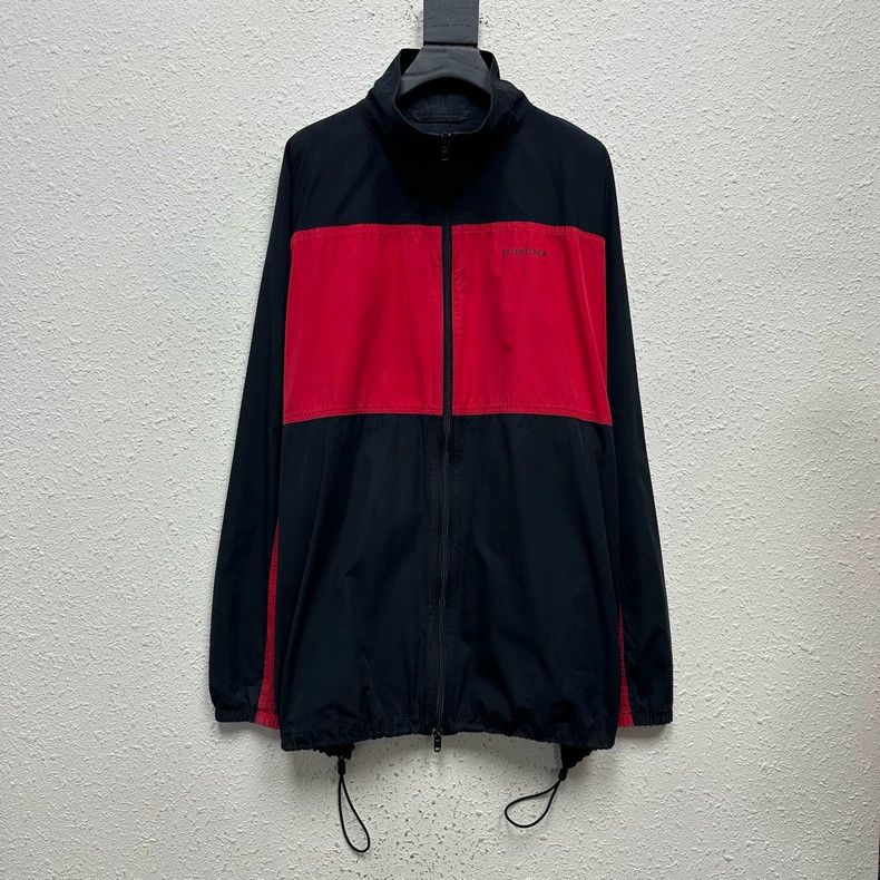 Other Balenciaga Black and red embroidered washed jacket Size US XS / EU 42 / 0 - 1 Thumbnail