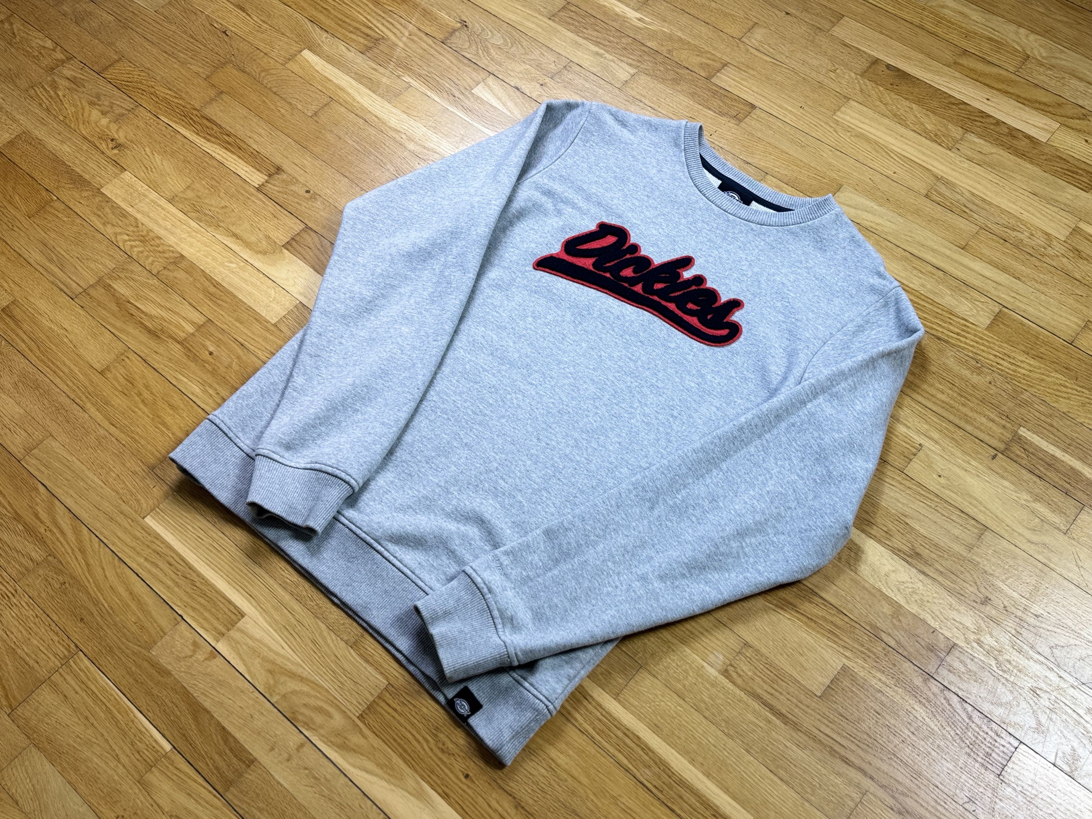 Dickies Vintage gray sweatshirt DICKIES Big red/black logo Size US M / EU 48-50 / 2 - 1 Thumbnail