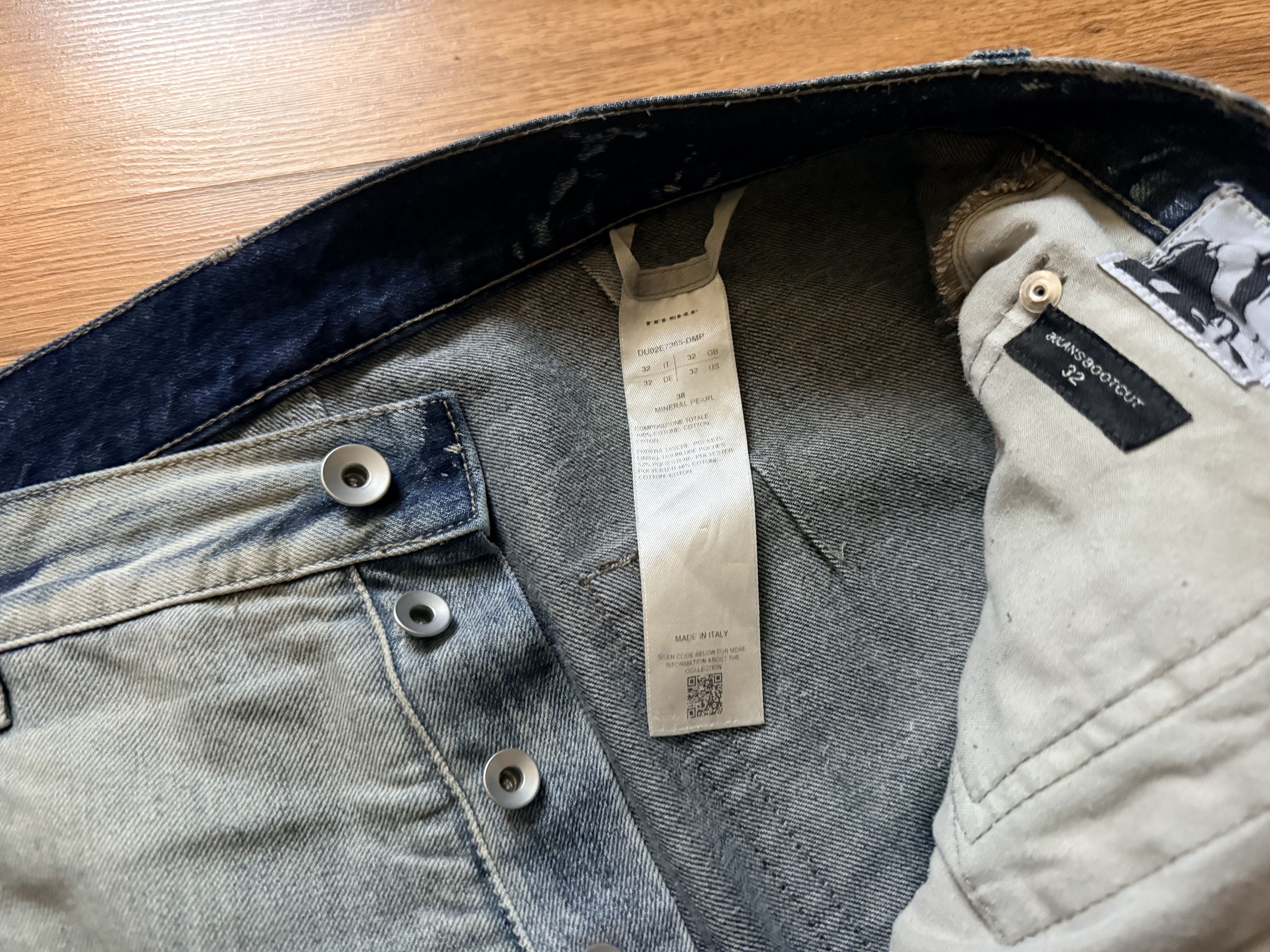 Rick Owens Drkshdw DRKSHDW Mineral Pearls FW25 Flared jeans Size US 32 / EU 48 - 7 Thumbnail