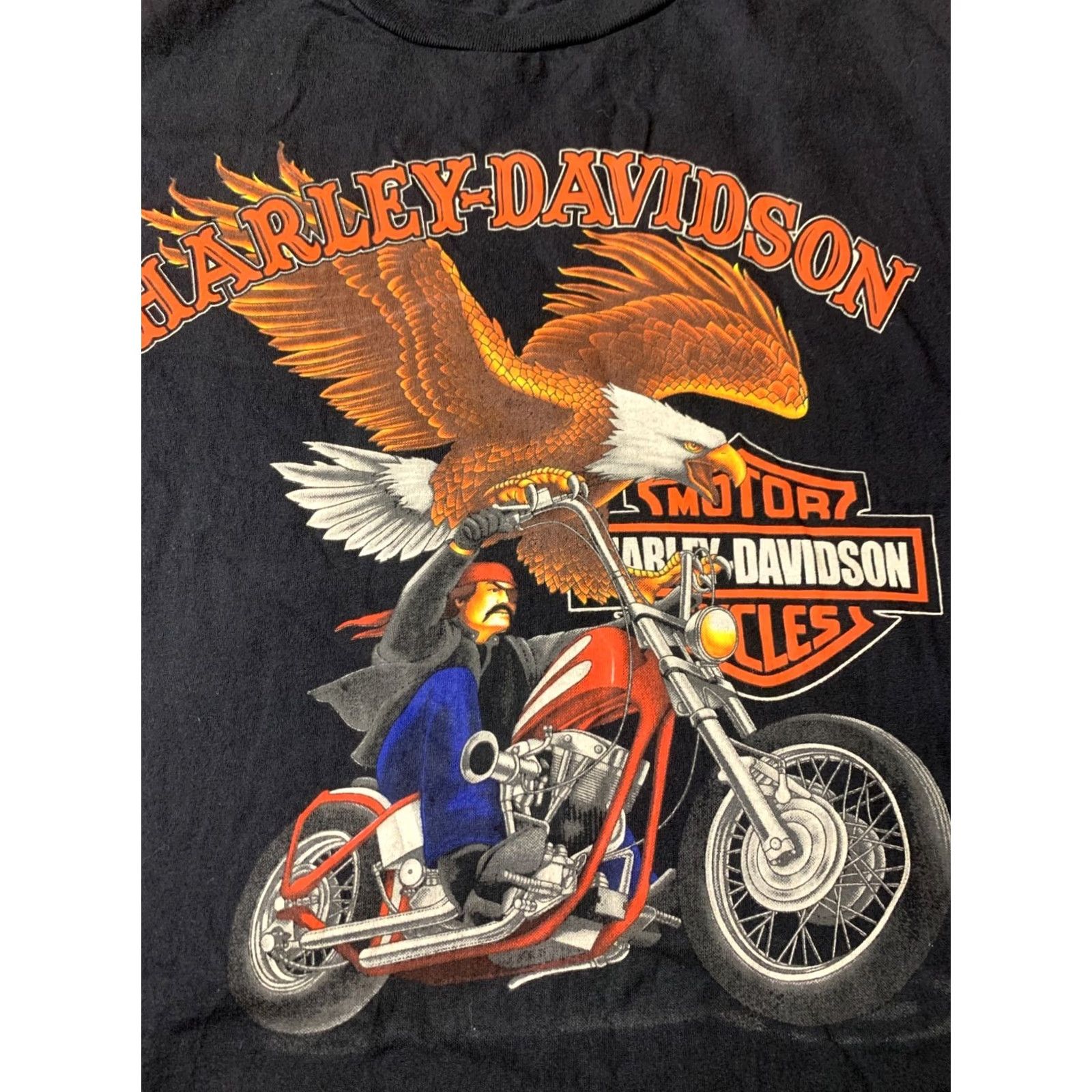 Harley Davidson HARLEY DAVIDSON MOTOR CYCLES SHIRT MEN XL Black Official Product Print Harley Davidson 2010s Vintage/Basic Tee Motorbike Mens Size US XL / EU 56 / 4 - 4 Thumbnail